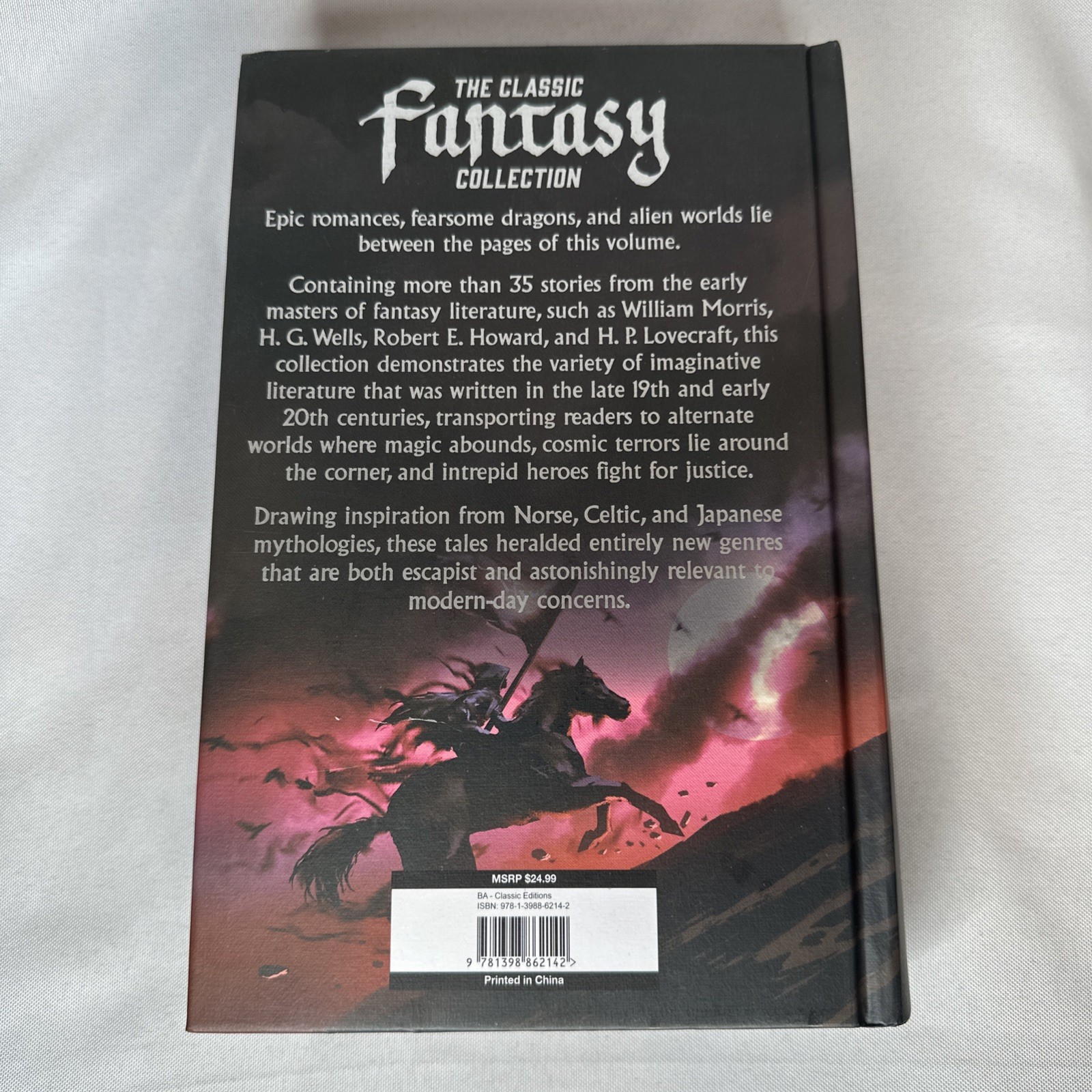 The Classic Fantasy Collection Arcturus Pulp Classics 2025 Hardcover