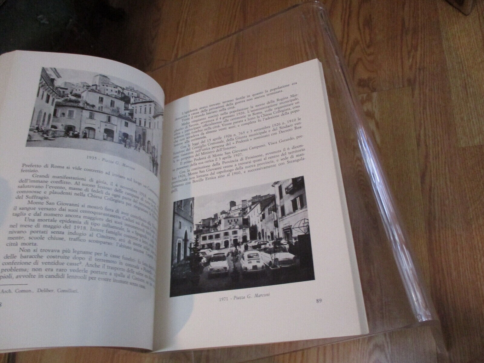 Monte San Giovanni Campano nella storia e nella cronaca softcover 1982 272 pages