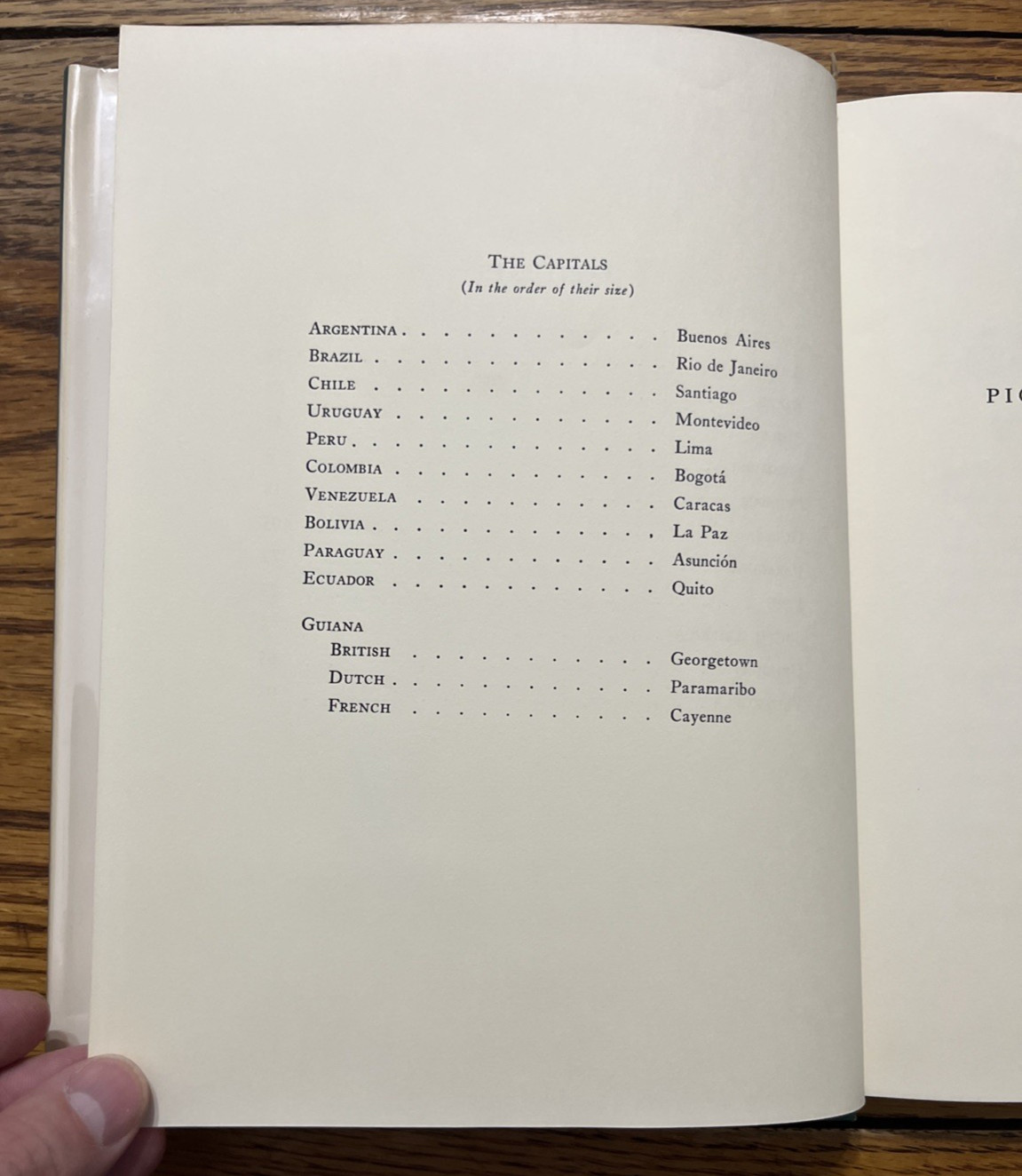 Picture Map Geography of South America, by Vernon Quinn, HCDJ 1959 Edition