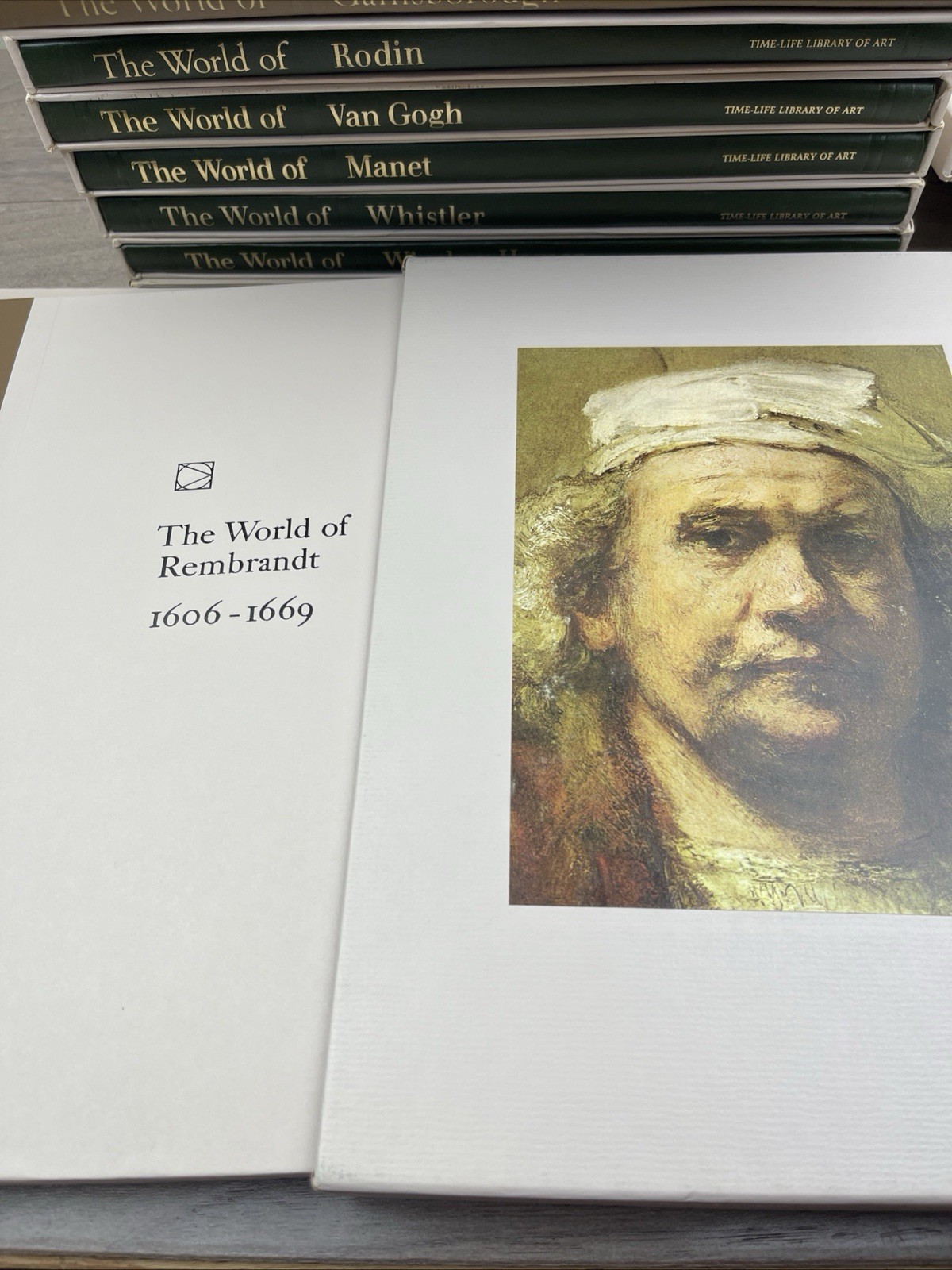 Time-Life Library of Art Lot Of 14 Volumes in Slipcases Picasso Rembrandt Manet