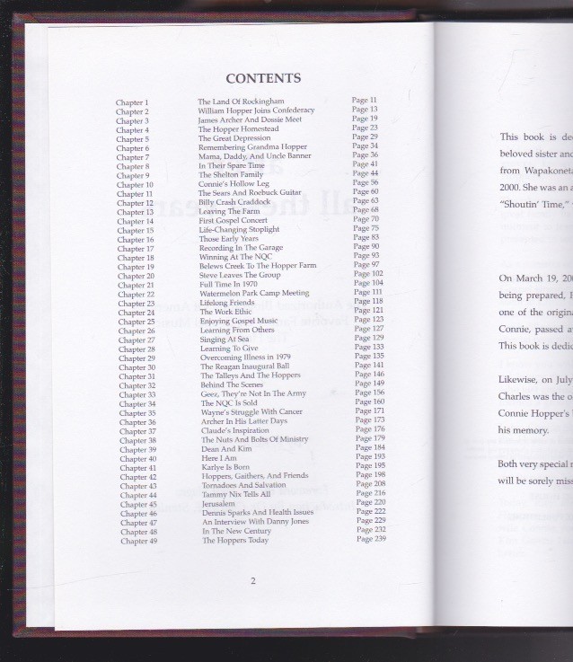 All These Years: The Authorized Biography of the Hoppers SIGNED COPYx2 LN