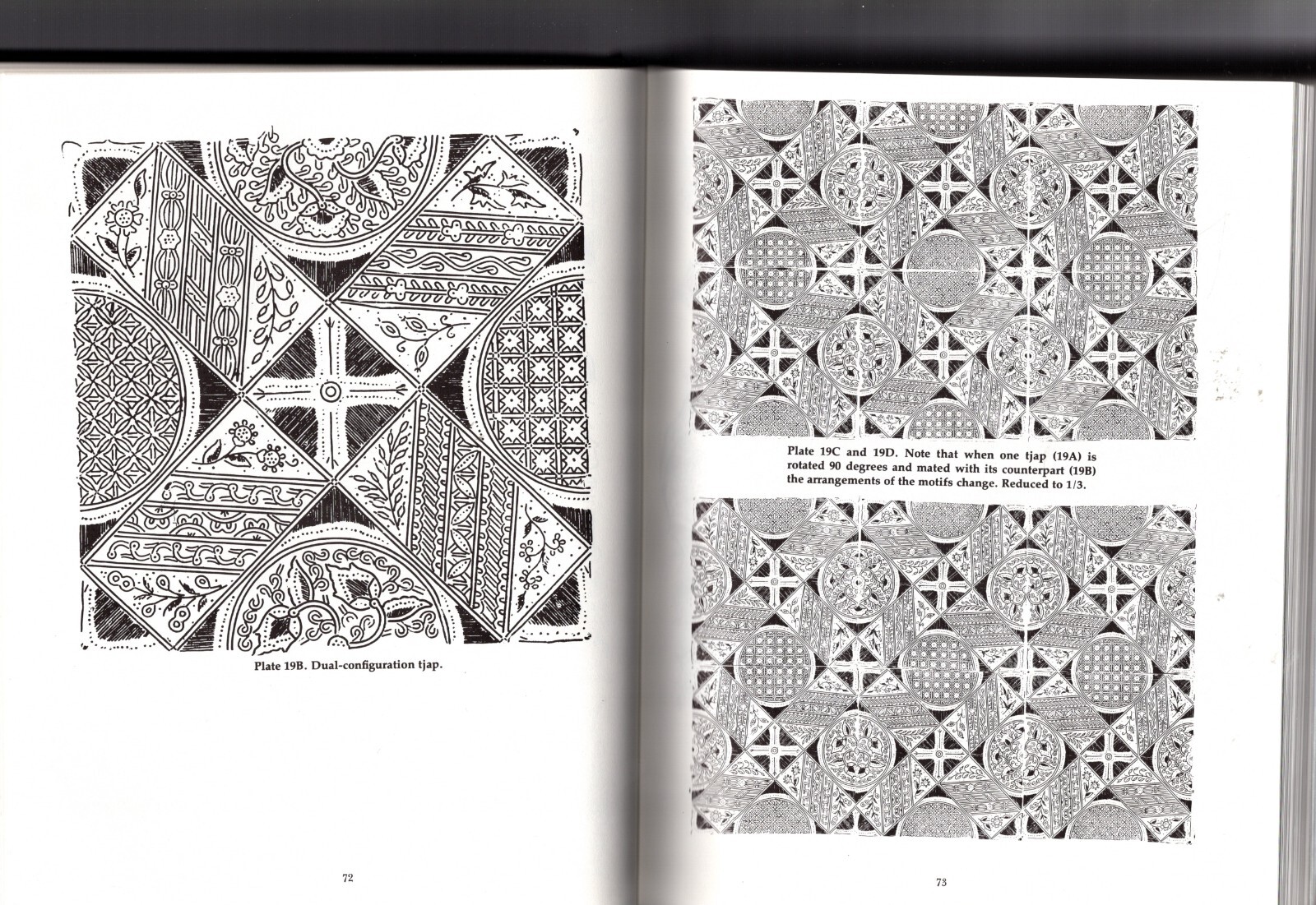 Encyclopedia of BATIK DESIGNS by Leo O. Donahue 1981 HARDCOVER with DJ 630 PAGES