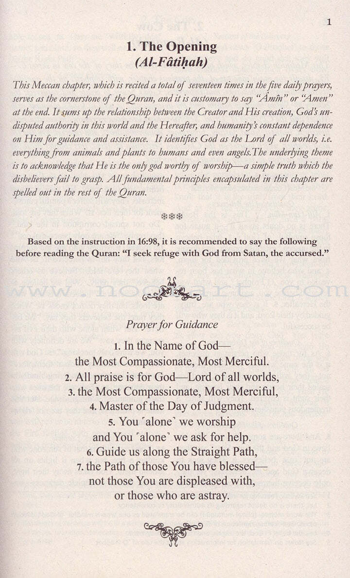 The Clear Quran with Thematic English Translation – Handy Paperback (8.4″ x 5.8)