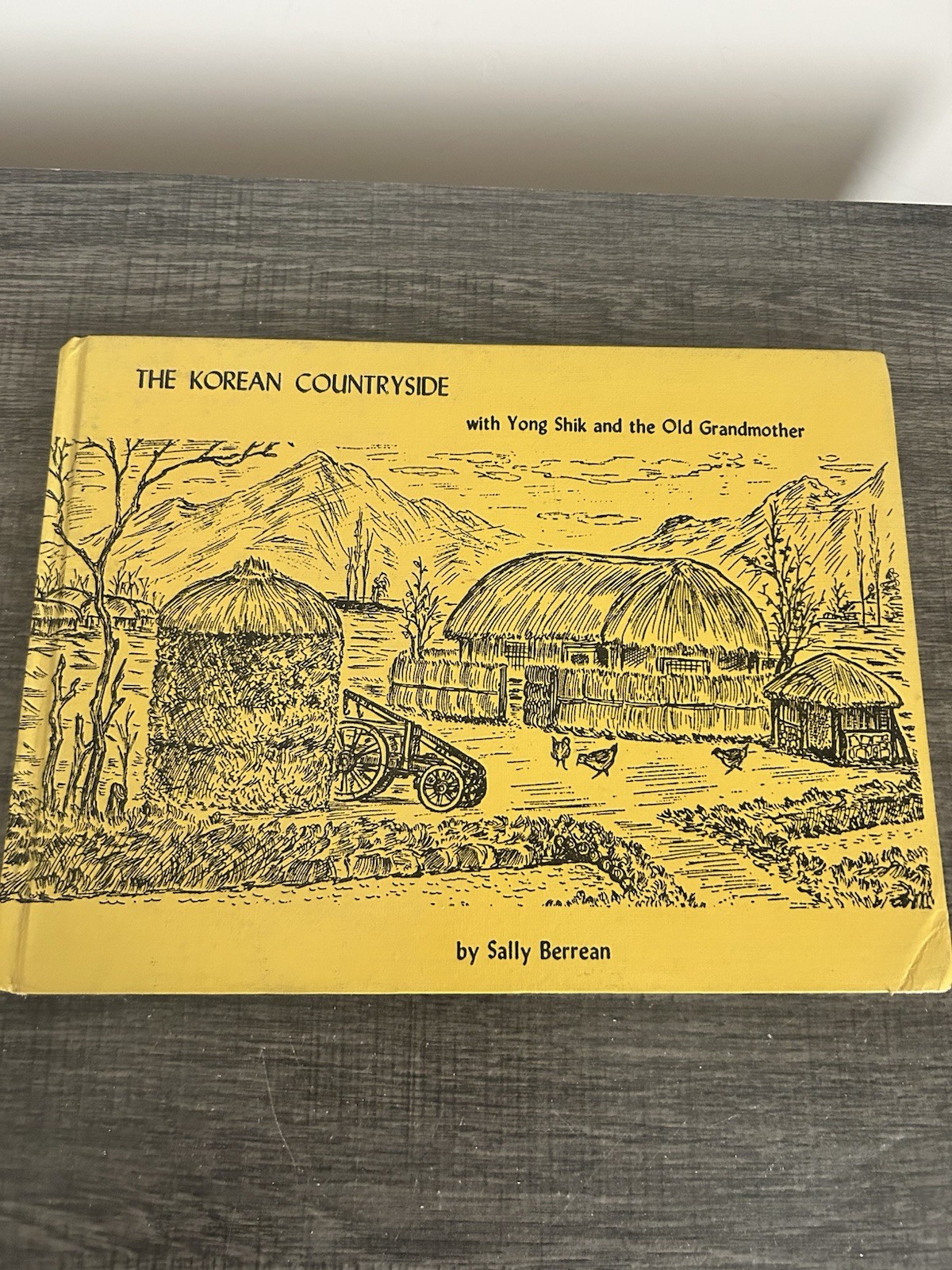 Sally Berrean ‘The Korean Countryside & Yong Shik Old Grandmother’-Two Books