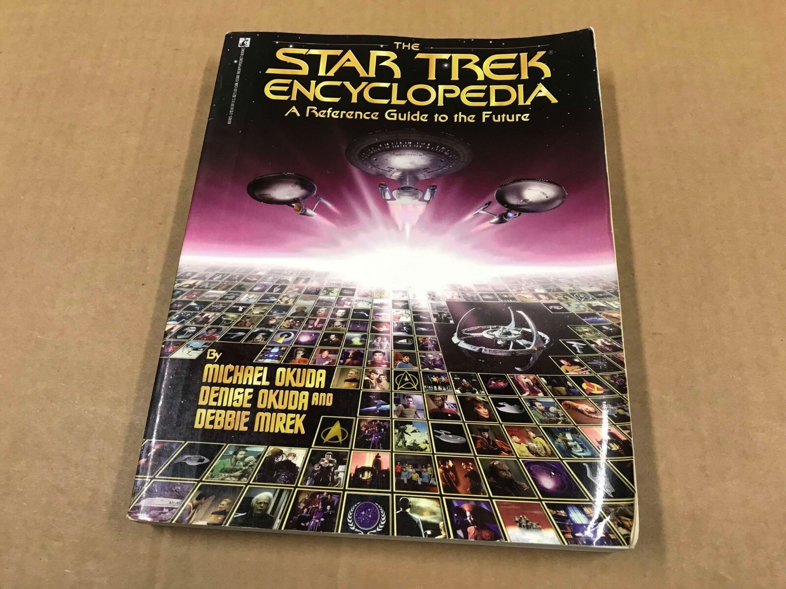 The Star Trek Encyclopedia by Michael Okuda,Denise Okuda,Debbie Mirek- 396 Pages
