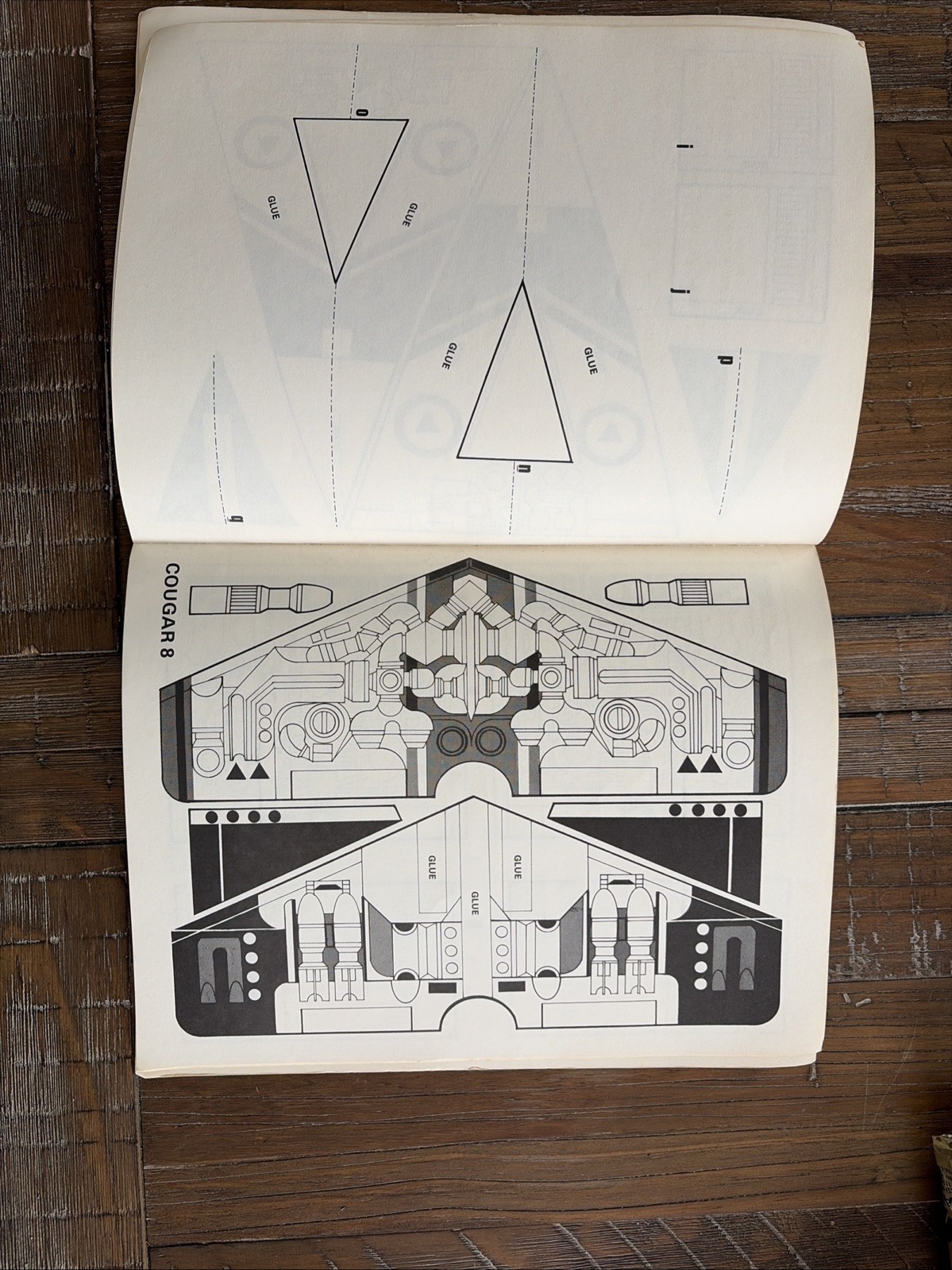 1983 VTG PAPER ROCKETS To Color Cut-Out & Fly TROUBADOR Press UNUSED COMPLETE