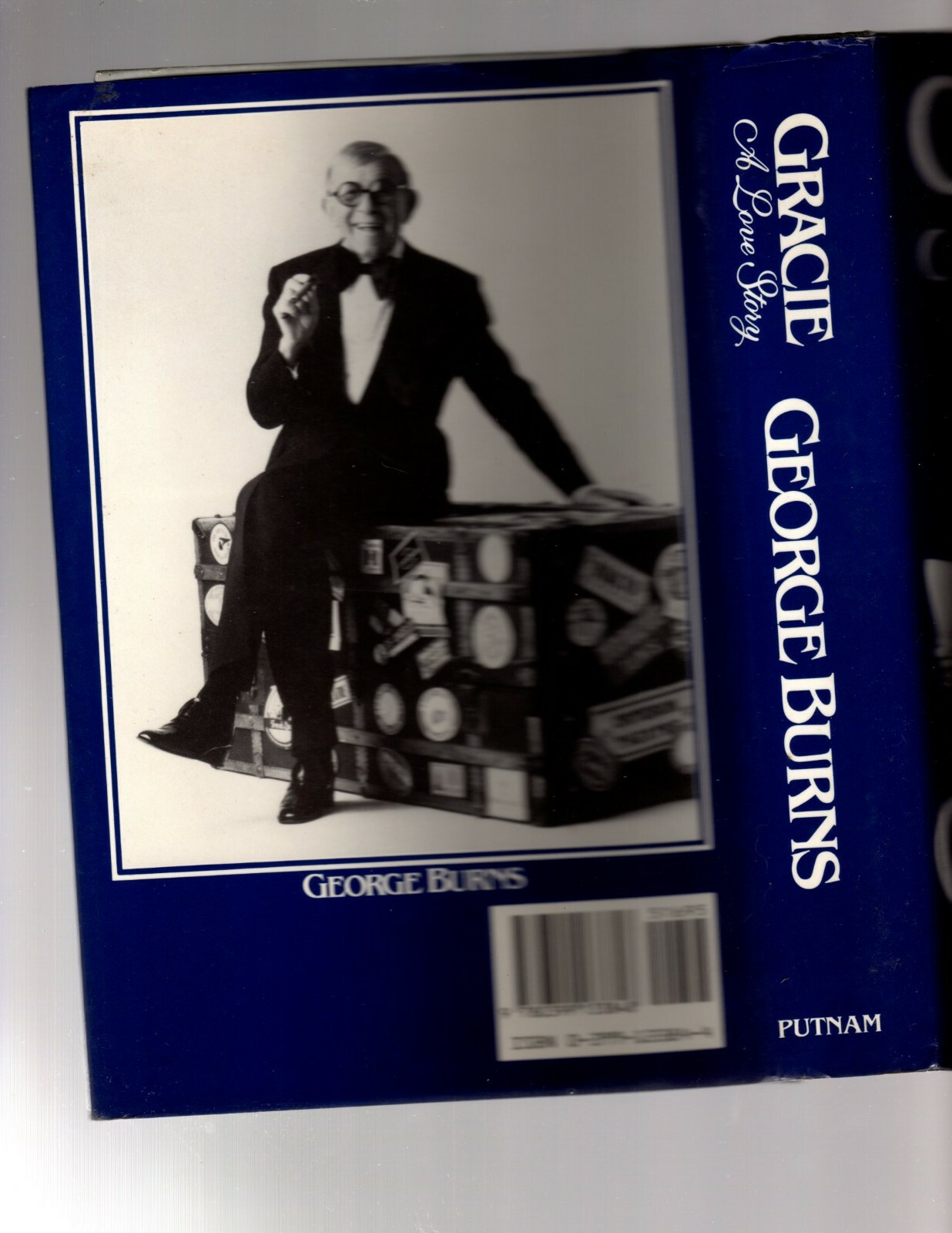 GRACIE: A LOVE STORY by George Burns 1988 HCDJ
