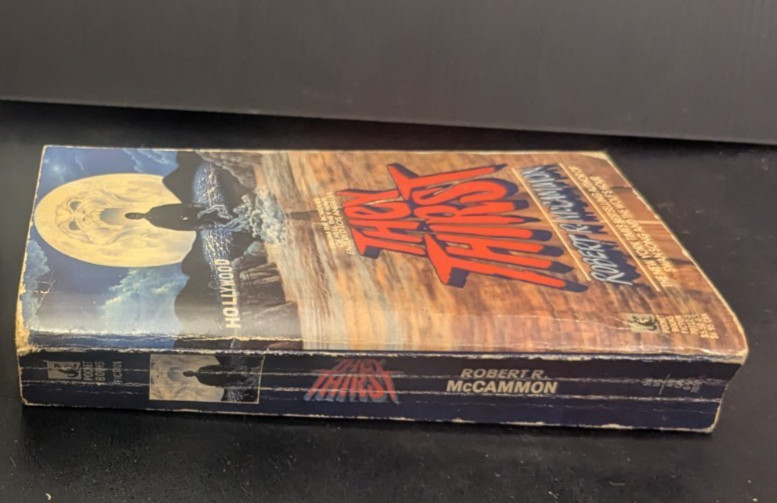 Vintage Robert R McCammon THEY THIRST 1980s Horror Pocket Books Paperback 1ST ED