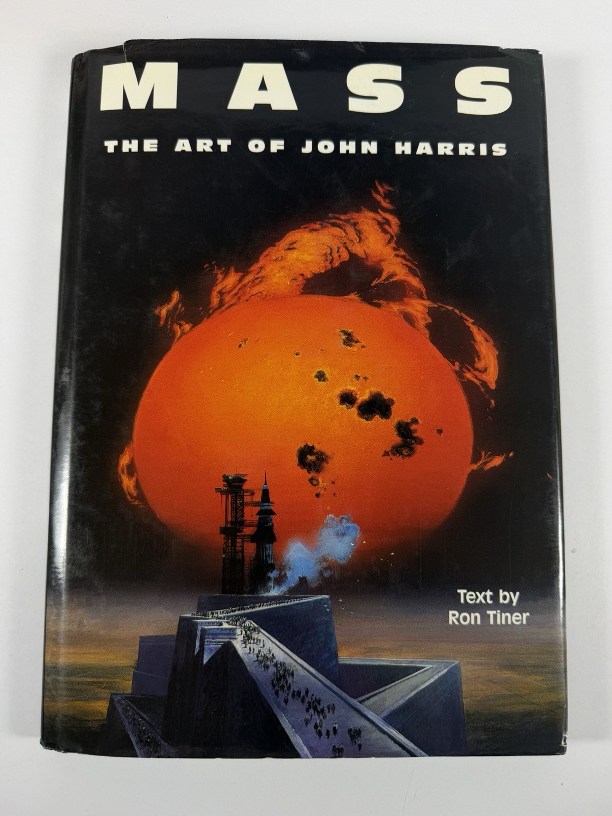 Mass The Art of John Harris 2000 Paper Tiger Hardcover Rare Sci-Fi Art Book