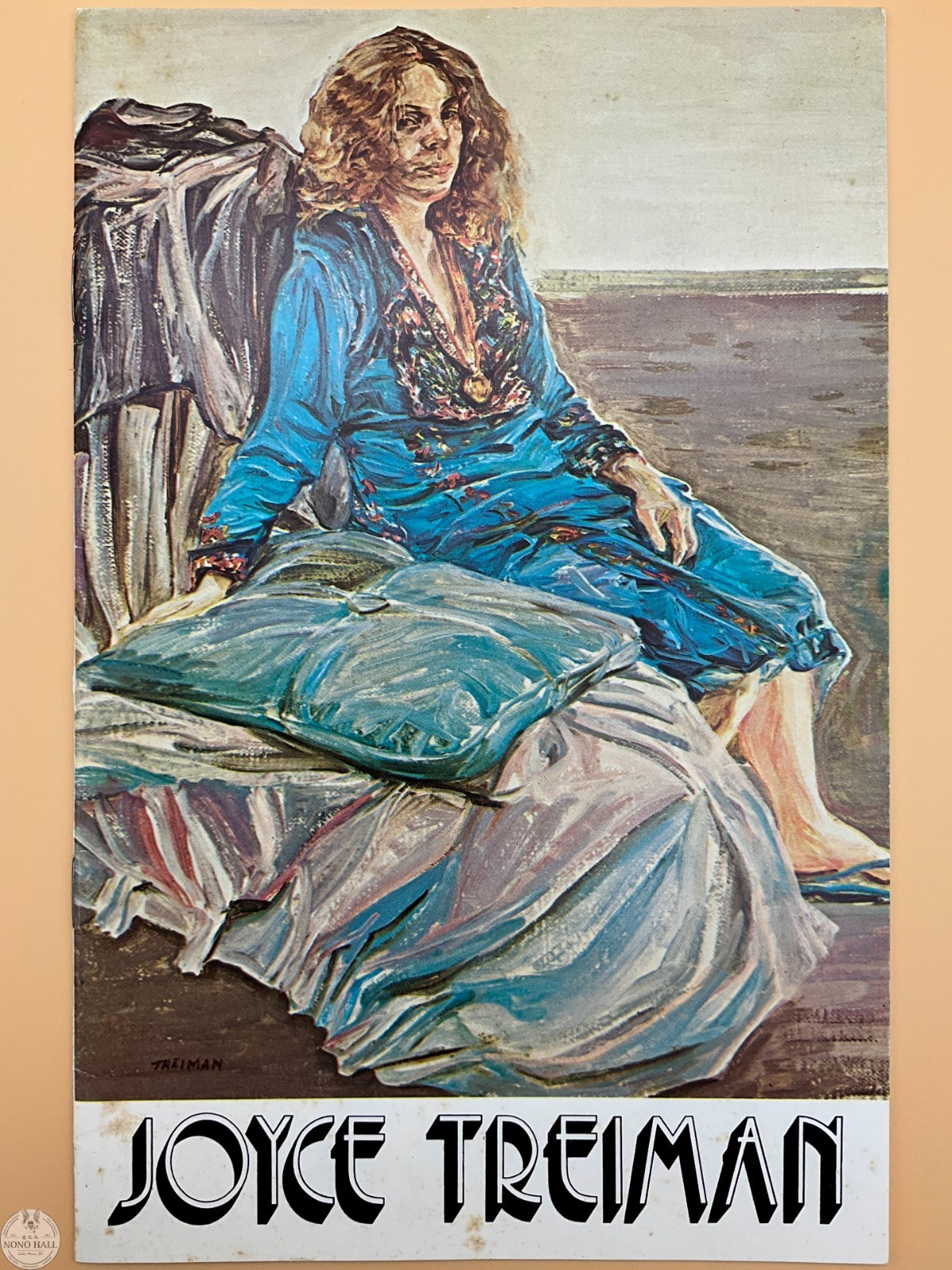 Vintage Joyce Wahl Treiman Hand Signed Art Book with Exhibition Catalogues
