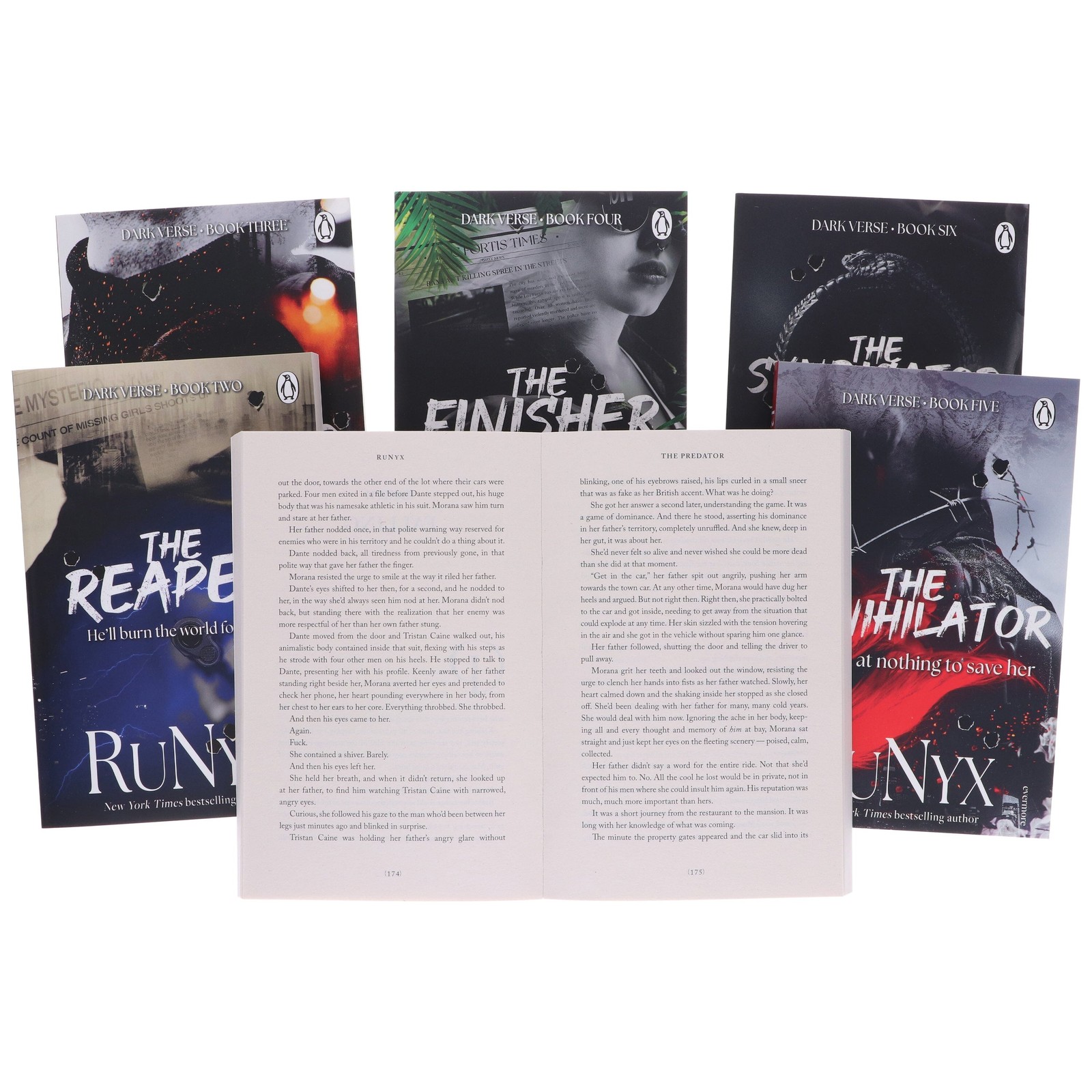 The Dark Verse Series by RuNyx 6 Books Collection Set – Fiction – Paperback
