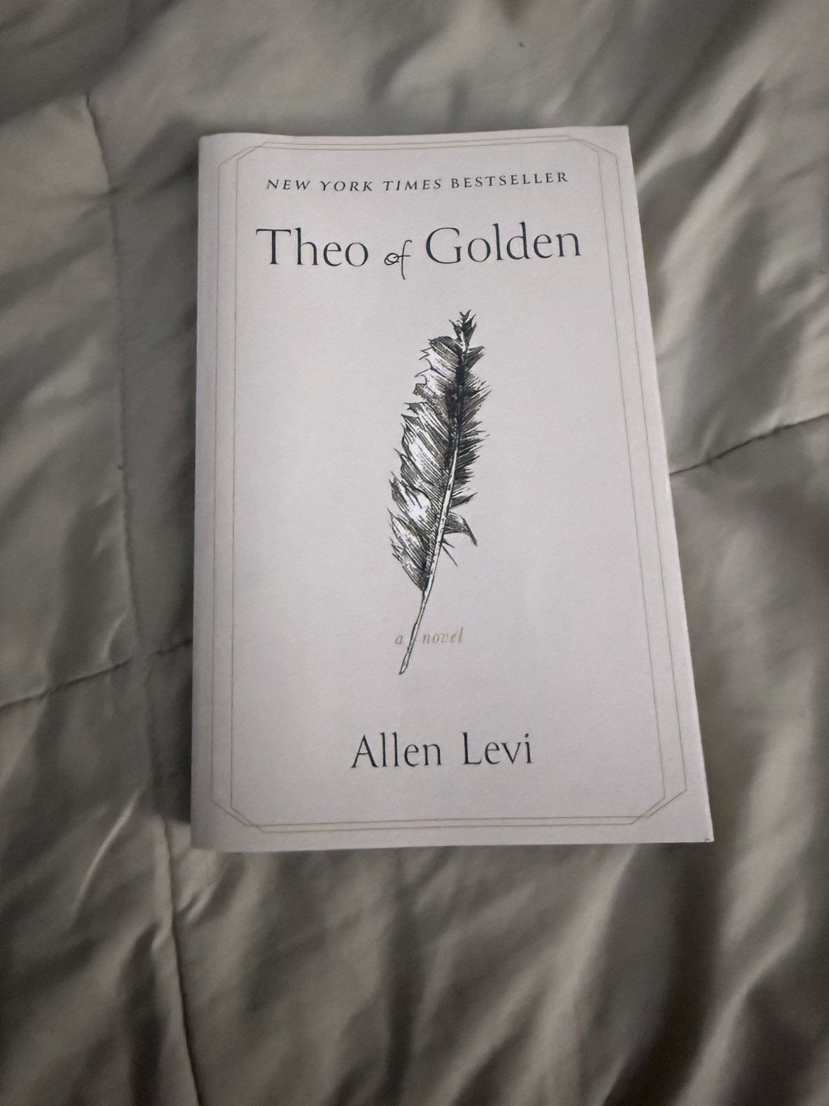 Allen Levi Theo of Golden: A Novel 2025 Trade Paperback Atria Books
