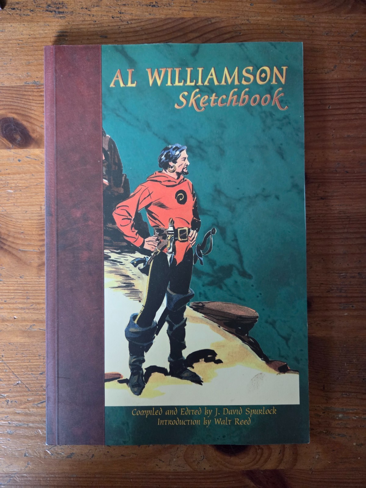 AL WILLIAMSON SKETCHBOOK Spurlock Vanguard 1998 Art Sketch Book TPB