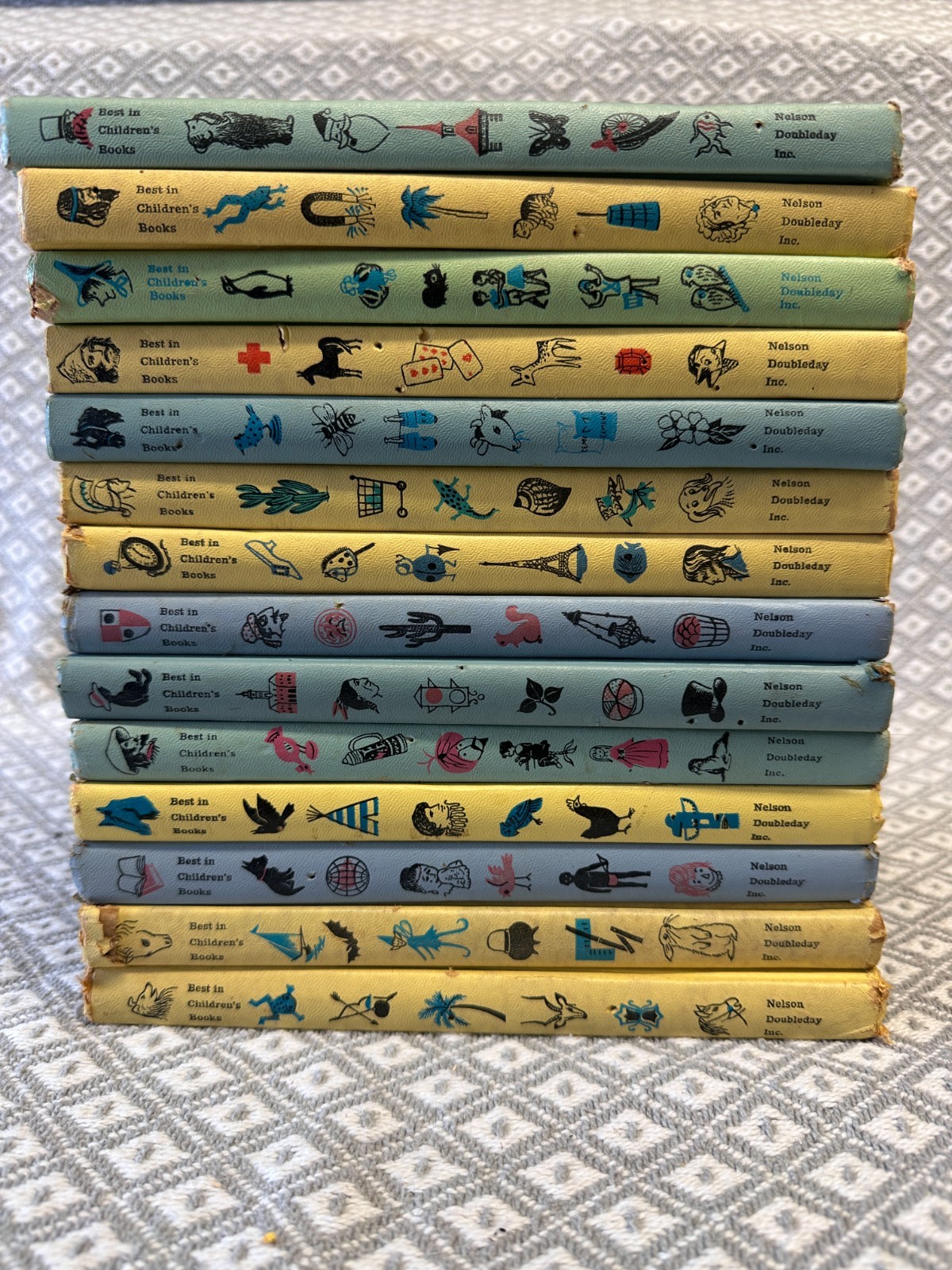 Entire Vintage*Lot-14 Best in Children’s Books-Nelson Doubleday 1950’s–1960’s