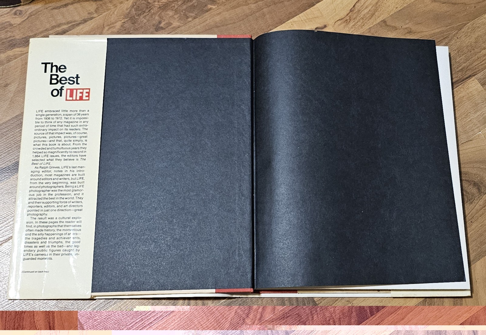 Vintage The Best of Life 1936-1972 1973 Coffee Table Book Life Magazine