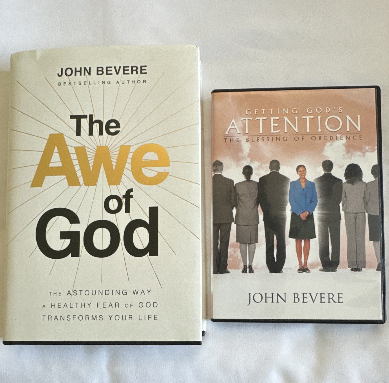 John Bevere The Awe of God Hardcover 2023 Thomas Nelson Messenger Int’l + Video