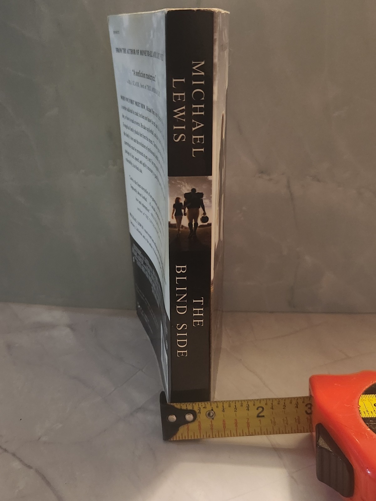 The Blind Side Michael Lewis Michael Oher Football Non-Fiction Book 10.3oz Good!