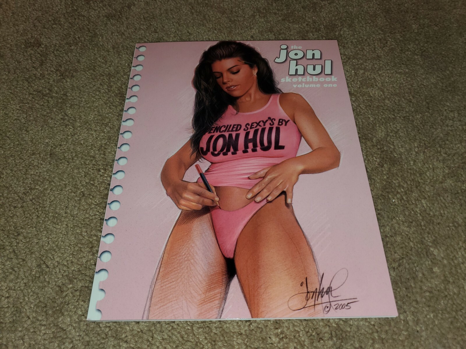 PIN UP ARTIST JON HUL ART BOOK THE JON HUL SKETCHBOOK VOL 1 SPECIAL DEAL SALE!