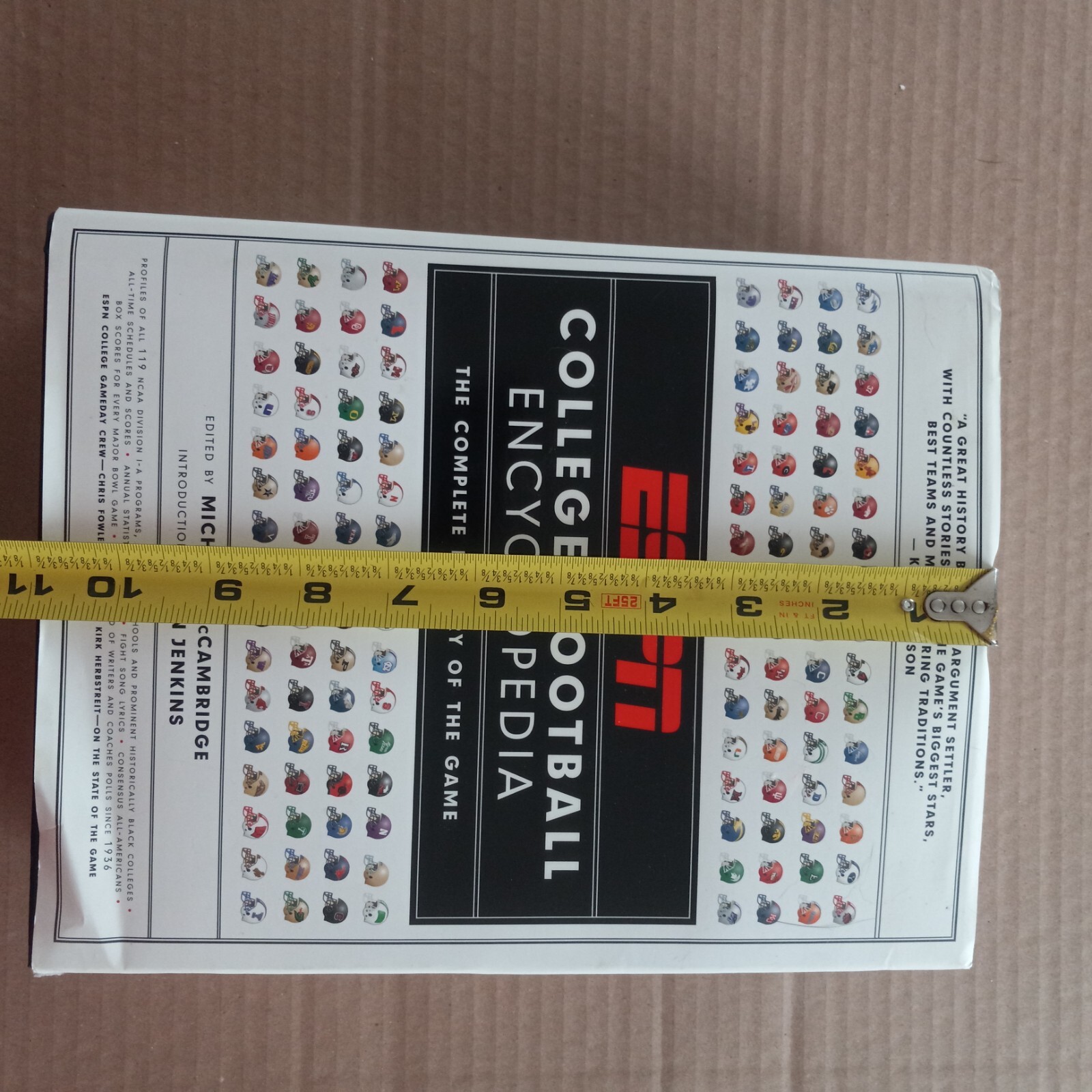 ESPN College Football Encyclopedia Published 2005 With 1,630 Pages Of…