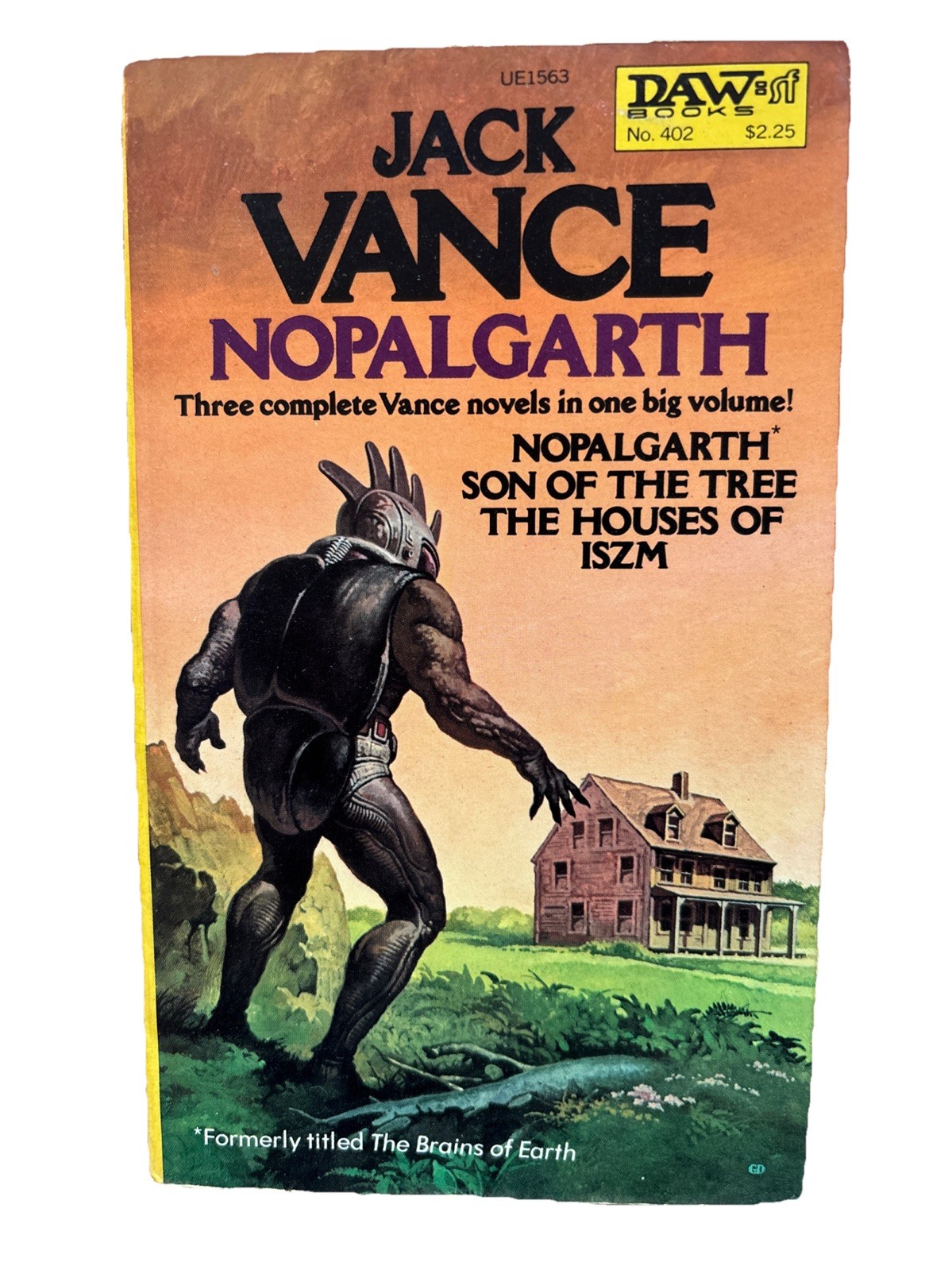 Nopalgarth Son Of The Brains Of Iszm, Jack Vance 1980 1st DAW No. 402