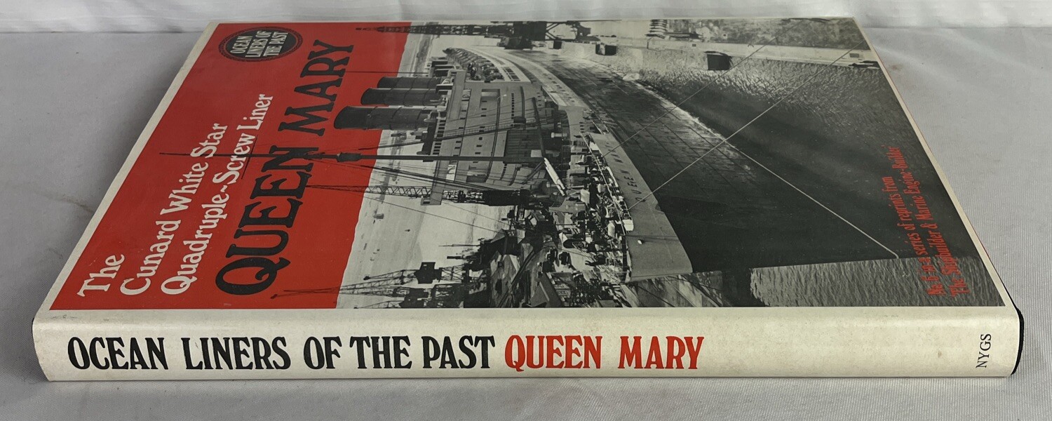 Ocean Liners Of The Past: The Cunard White Star Quadruple-screw – HC w/DJ – 1972