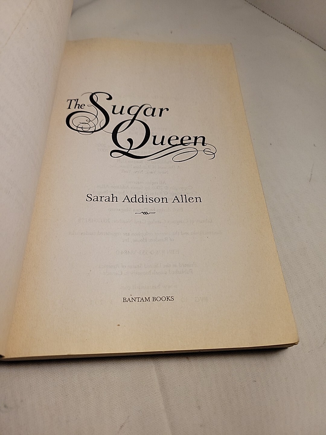 The Sugar Queen SC Allen 2009 South