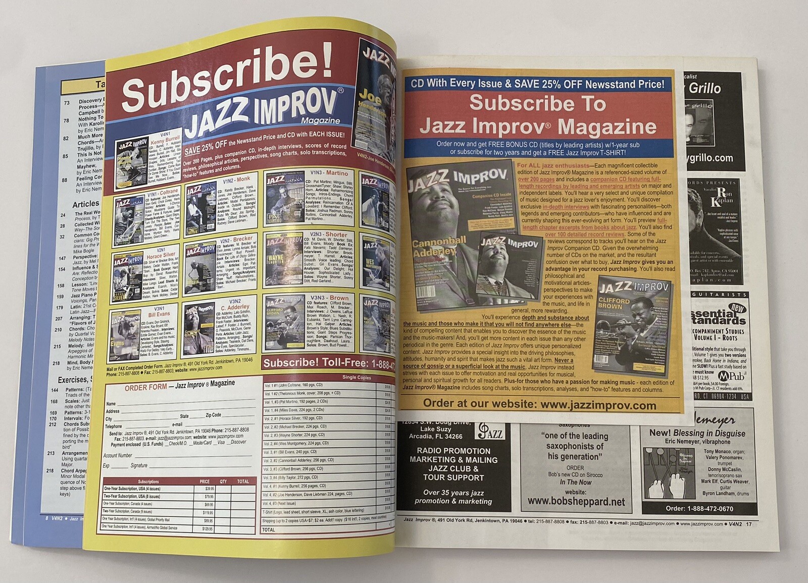 Joe Henderson Edition – Jazz Improv (Vol4#2) 224 Pages Book