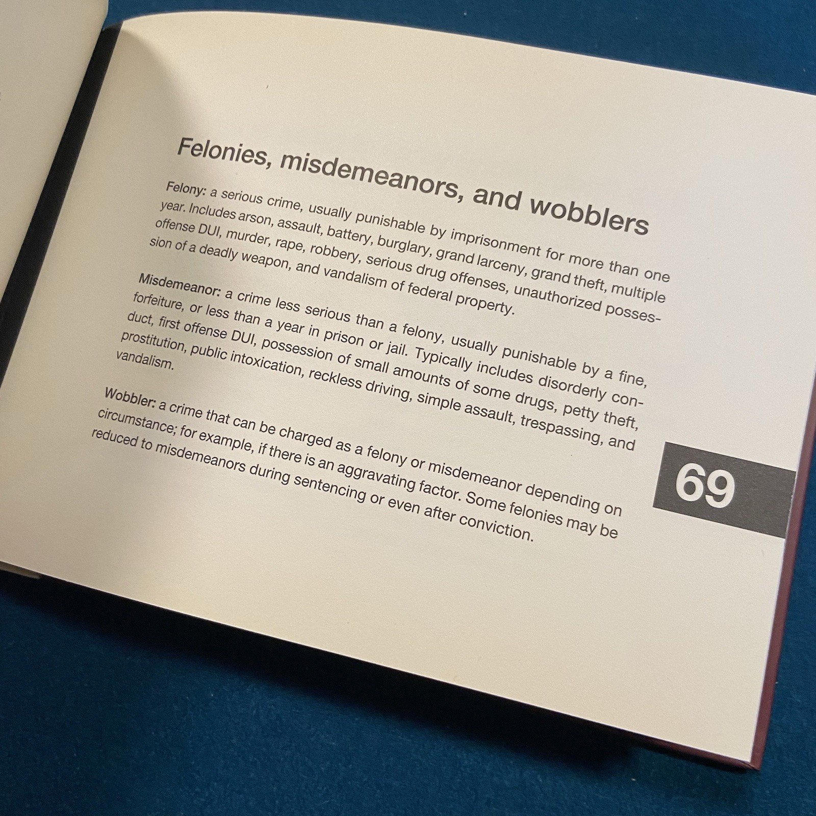 101 Things I Learned in Law School by Matthew Frederick May 2013 Hardback