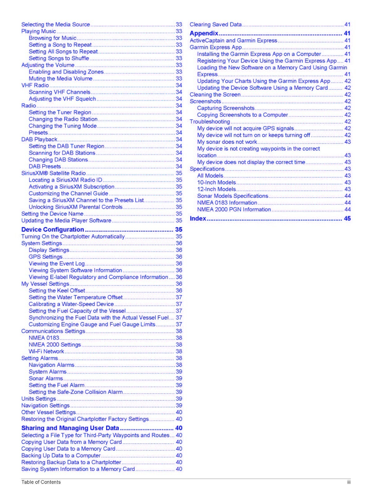 Garmin ECHOMAP Ultra Series 126sv Manual Instructions Coil Bound -54 Pages