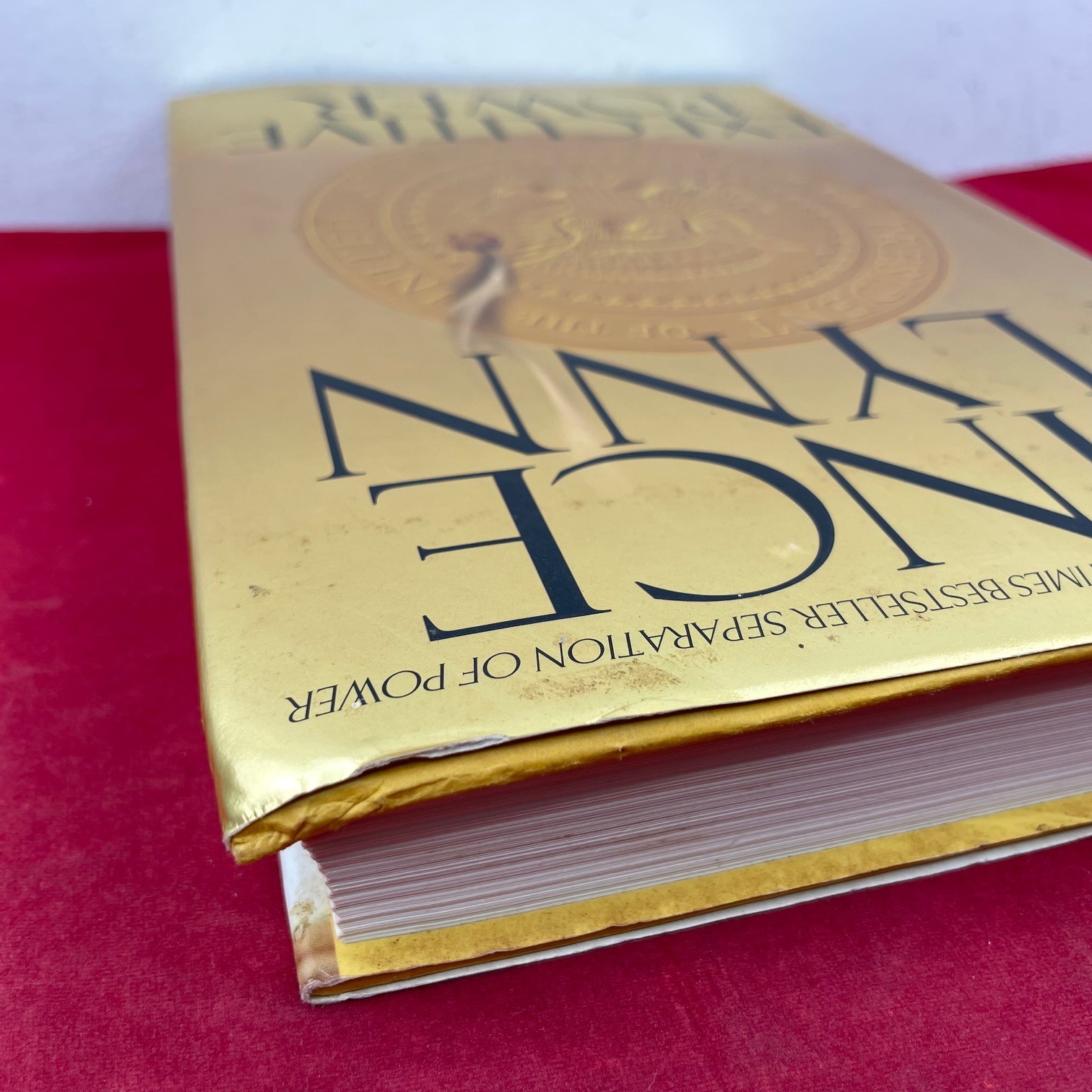 Vintage 2003 Vince Flynn Executive Power Hardcover Book