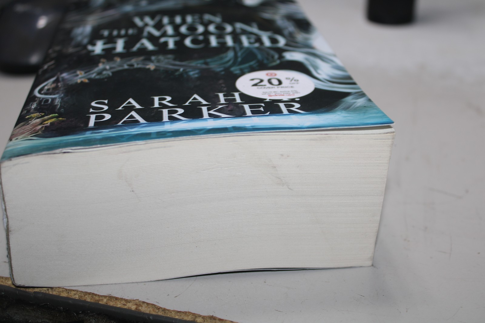 When the Moon Hatched by Sarah A. Parker NEW Paperback Blemish