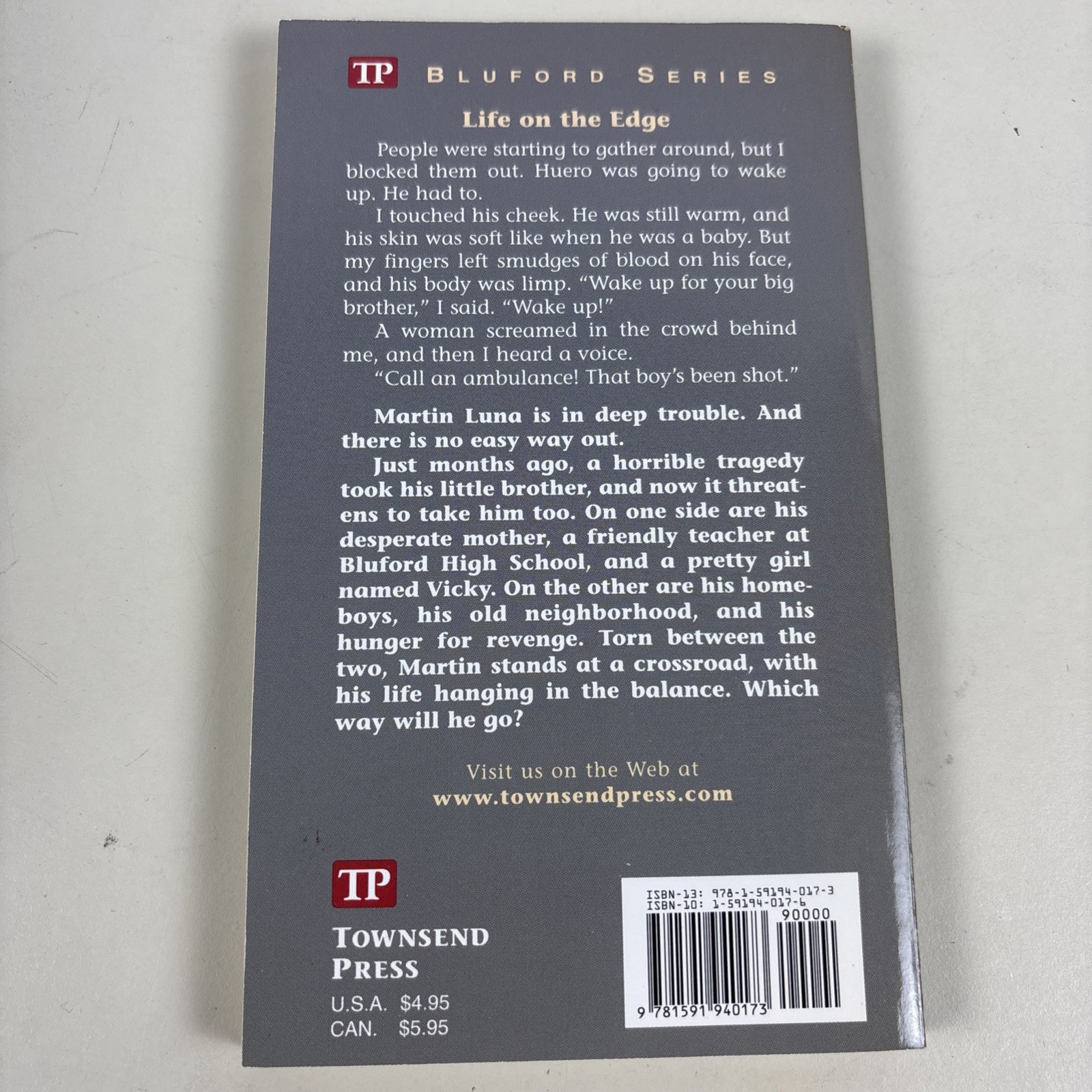 Bluford Series 8 Book Box Gift Set Collection Townsend Press TP Multiple Authors