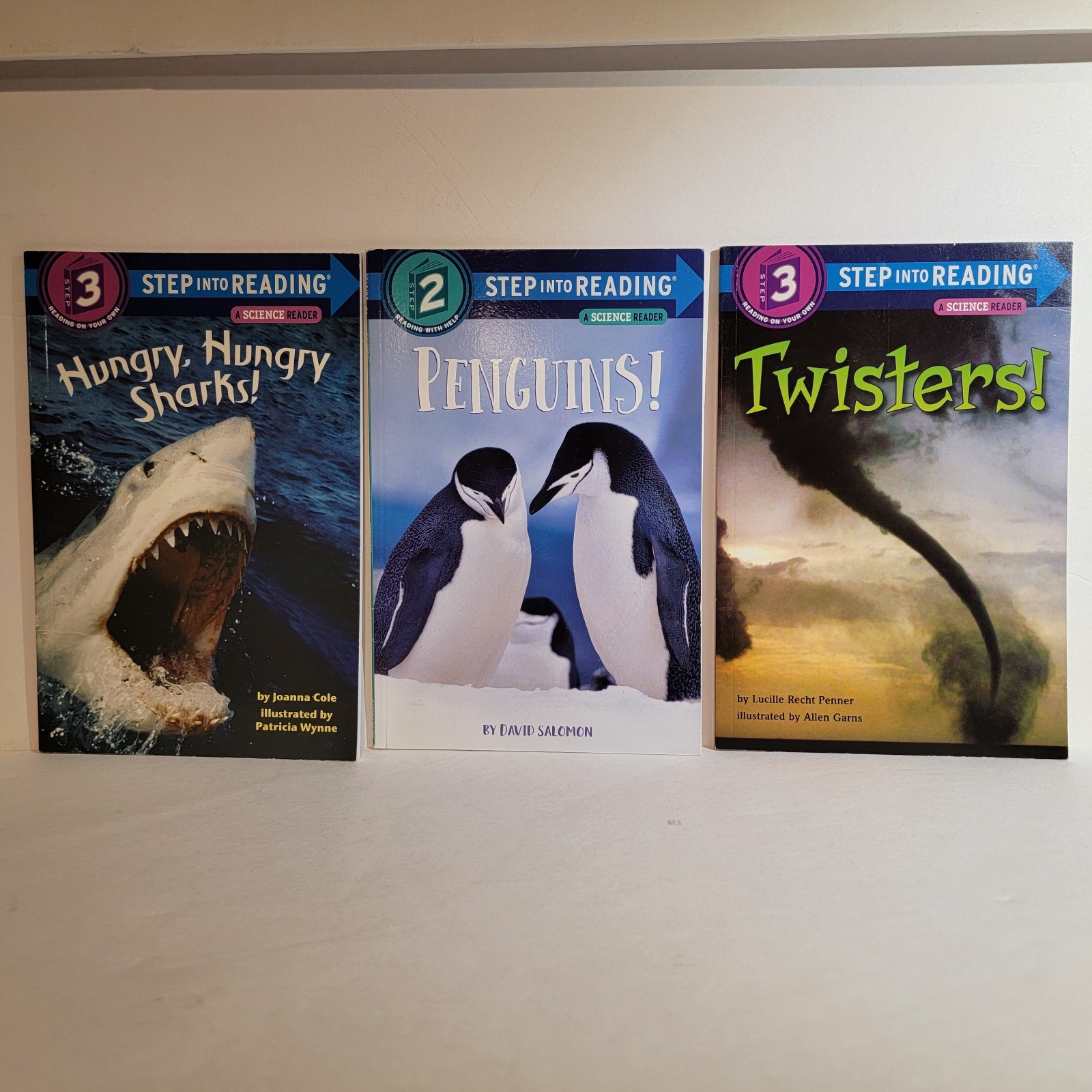 National Geographic Step Into Reading Nonfiction Level 2 & 3 Book Lot Of 8