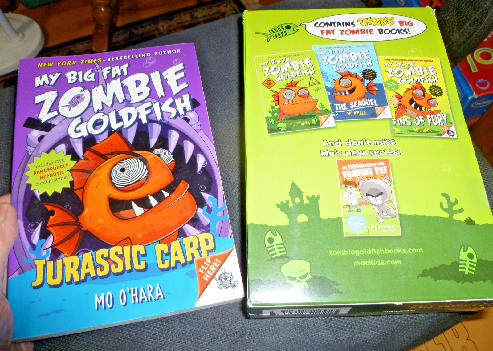 My Big Fat Zombie Goldfish Box Set + 1 (total 4 books) Mo O’Hara Square Fish NY