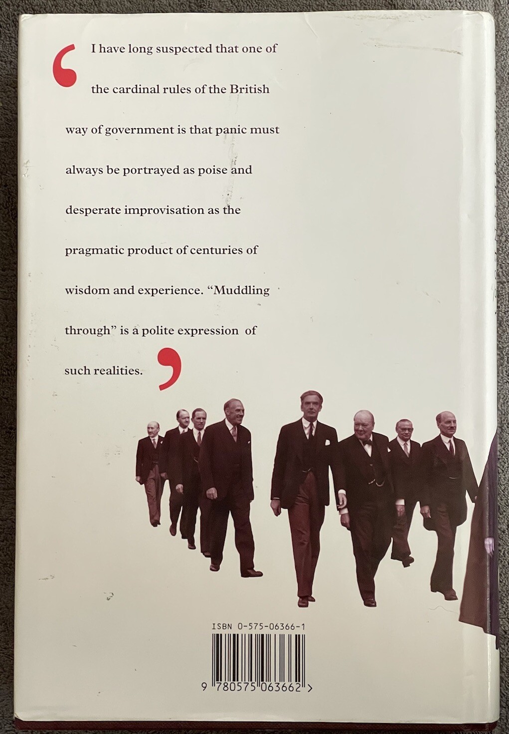Muddling Through by Peter Hennessy (1998, Hardcover)