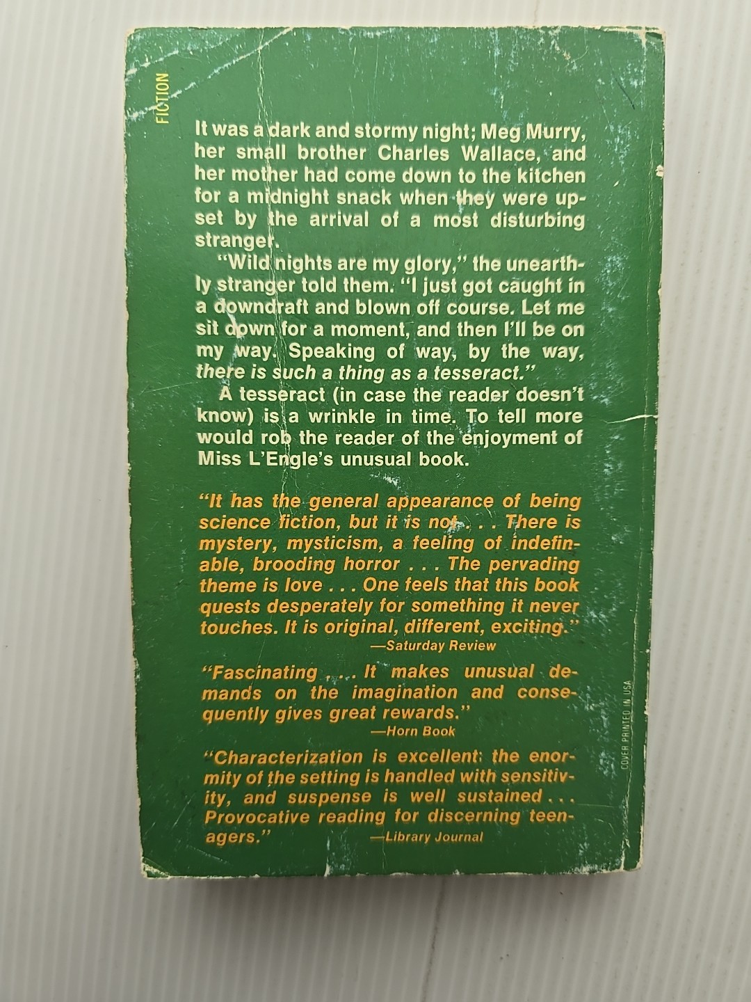 A Wrinkle in Time – Madeleine L’Engle PB 1984 Dell Laurel Leaf (Stranger Things)