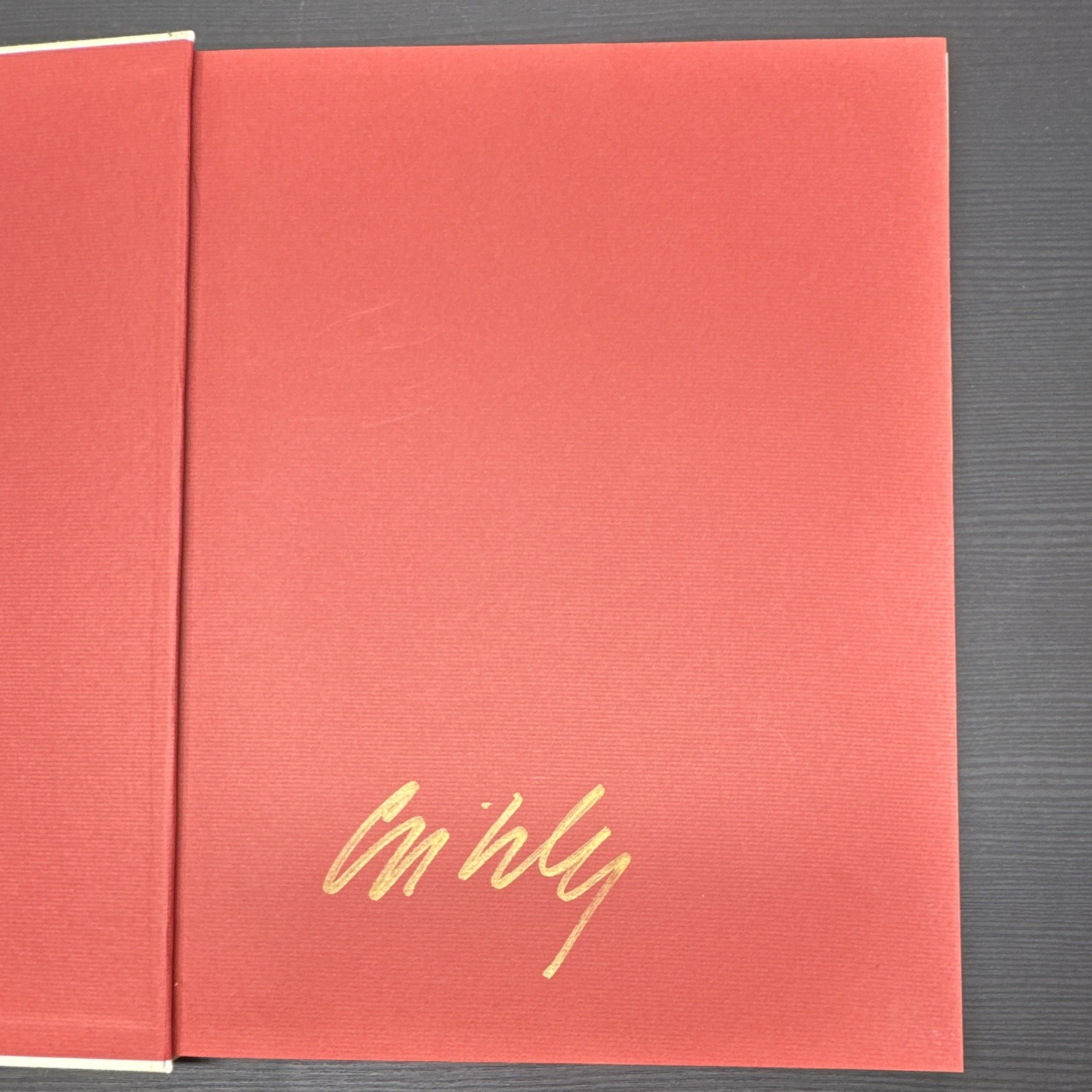 Dale Chihuly signed Venetians Illustrated 1989 Twin Palms 1st Limited Ed,