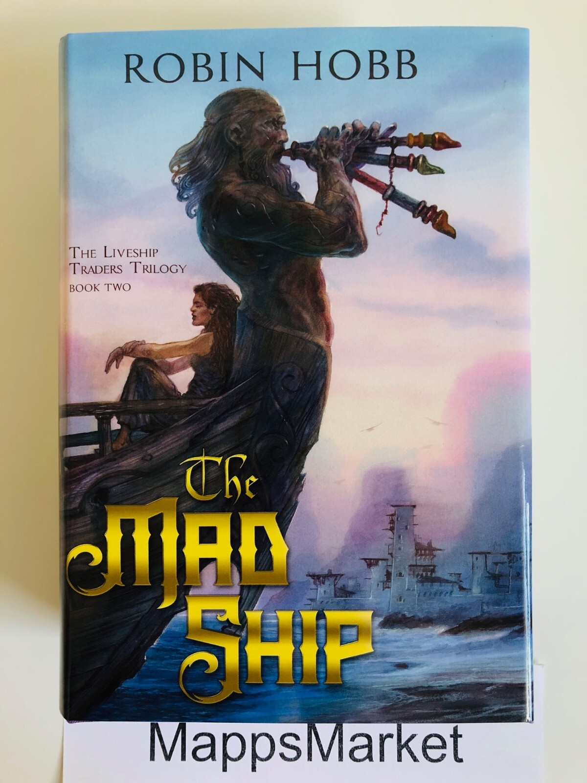 SIGNED The Mad Ship (Liveship Traders #2) by Robin Hobb SUBTERRANEAN PRESS