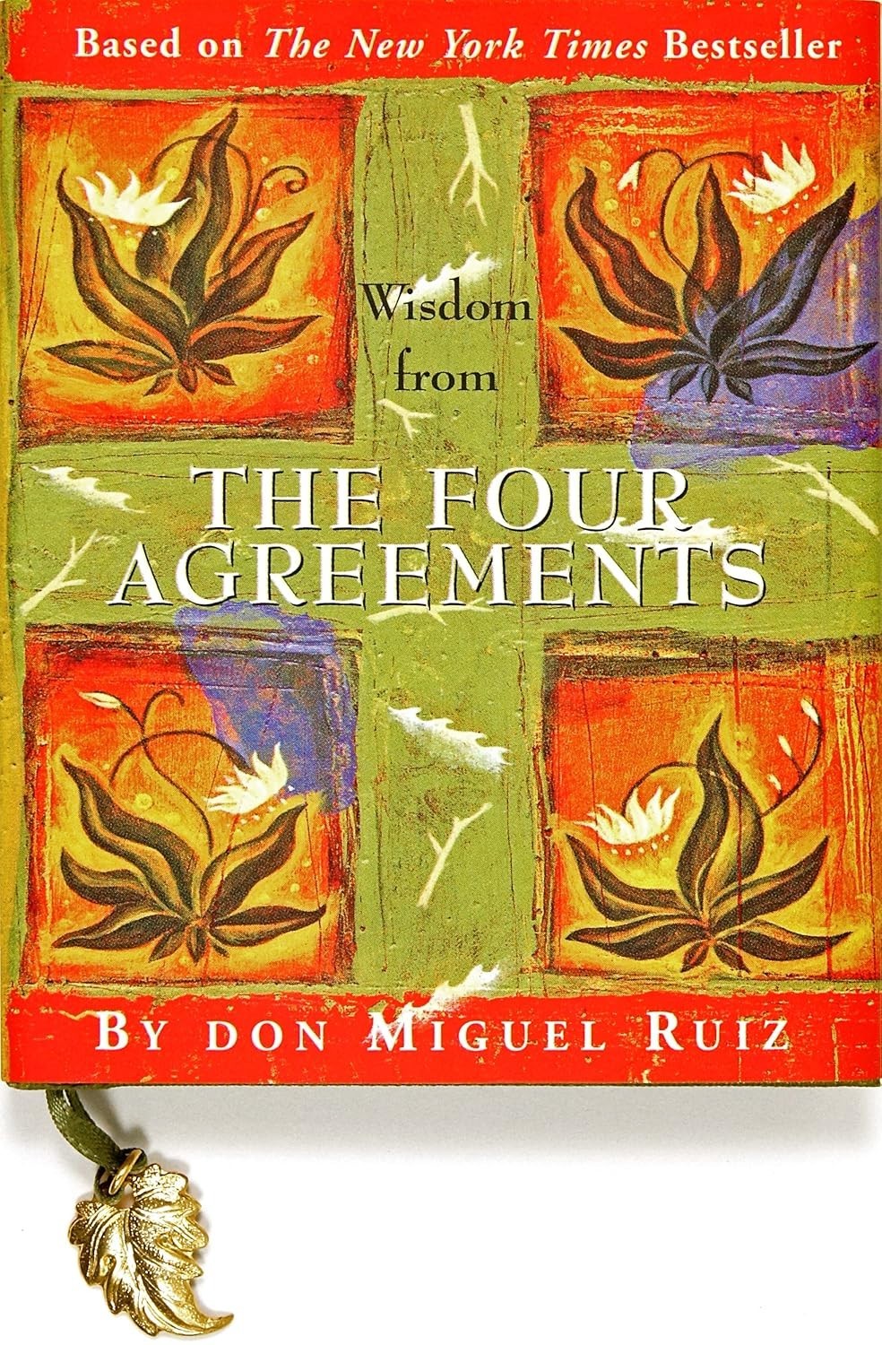Four Agreements Wisdom Mini Book Hardcover Don Miguel Ruiz Oprah SuperSoul Sunda