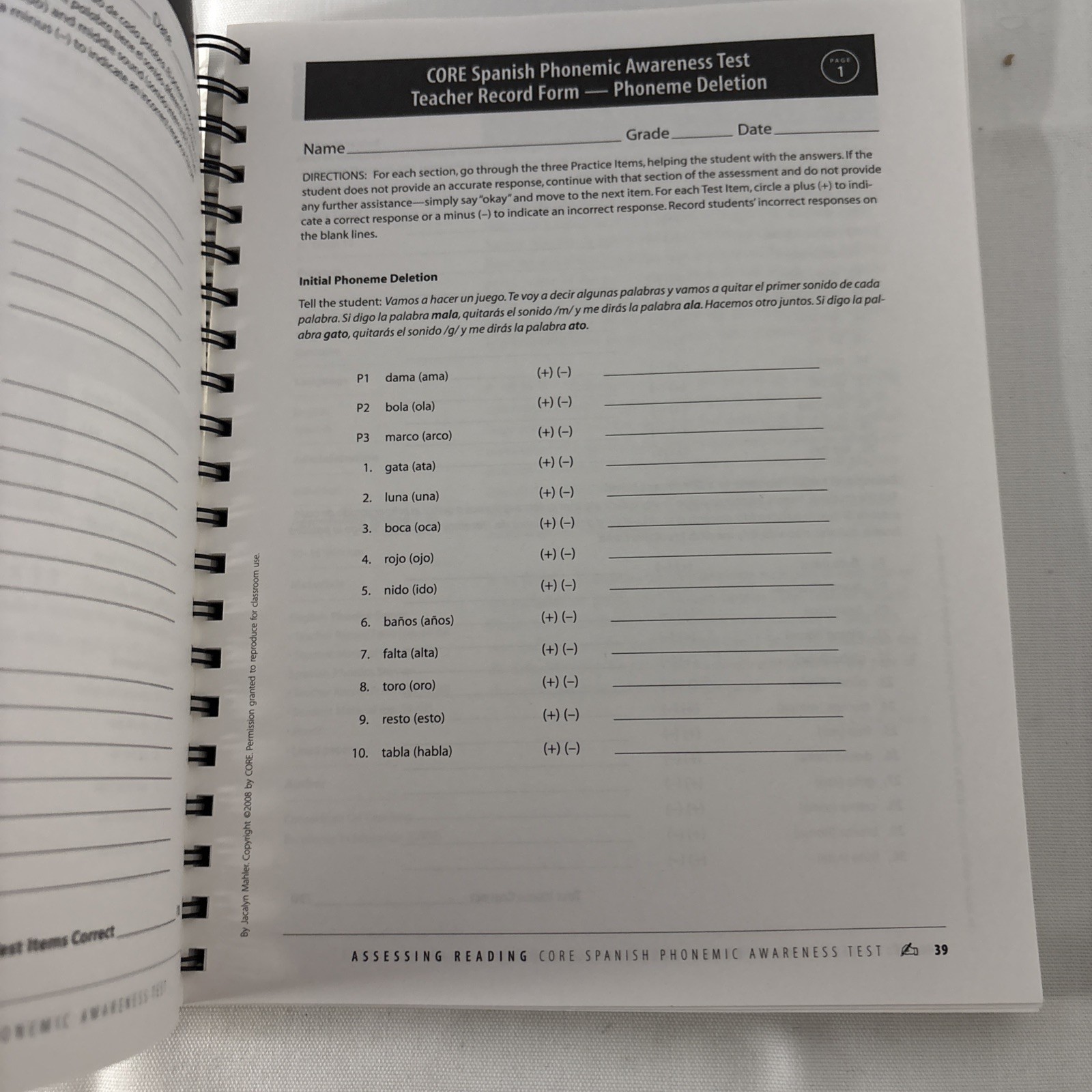 Assessing Reading Multiple Measures – Revised 2nd Edition