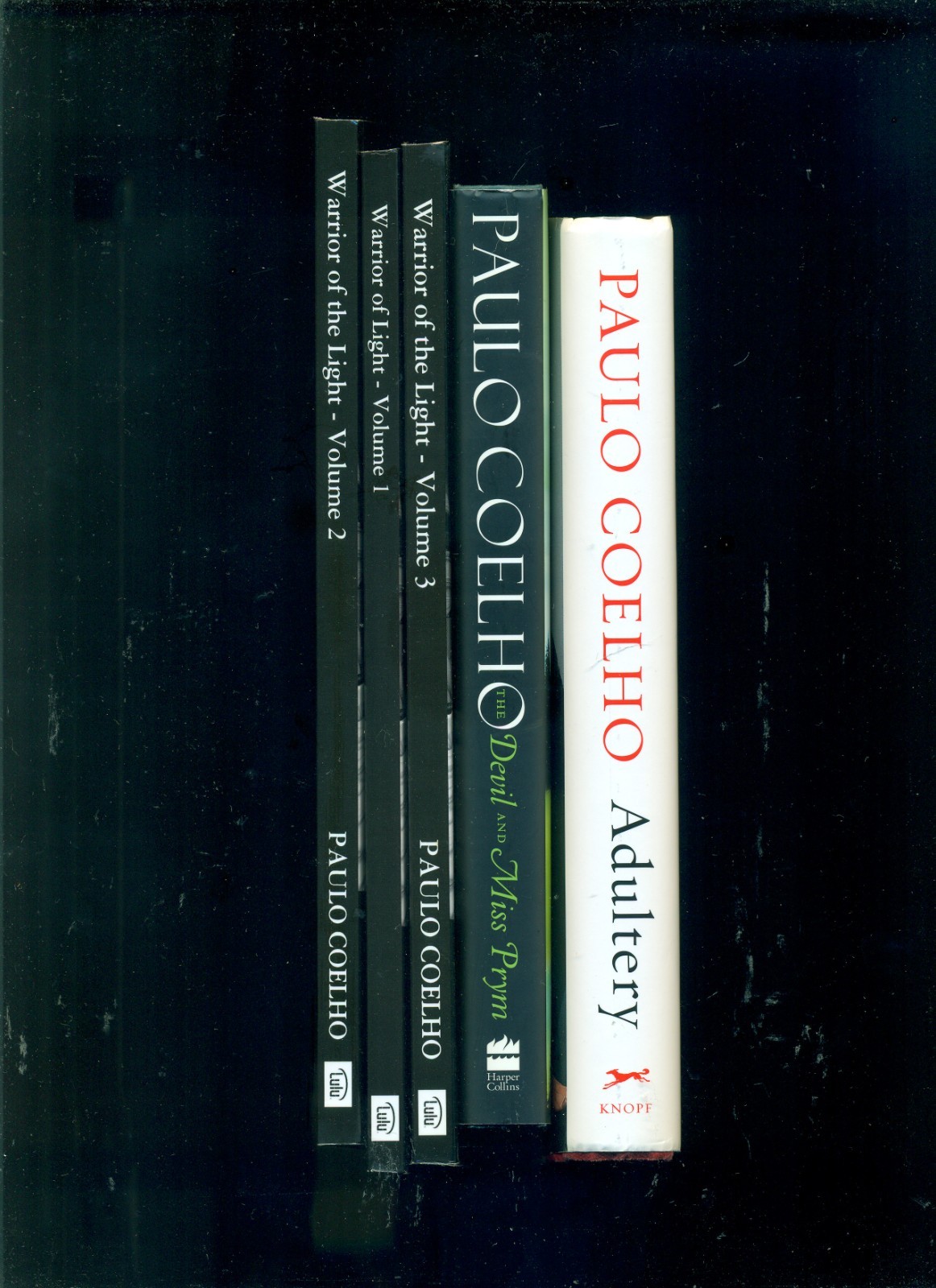 Paulo Coelho Book Lot 6, 3 Warrior SCs 3 HCs Adultery Devil Miss Pym Witch Port