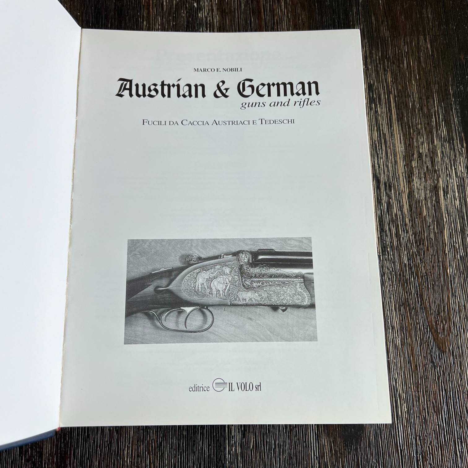 Austrian & German Guns and Rifles Marco E Nobili Firearms Reference History Book
