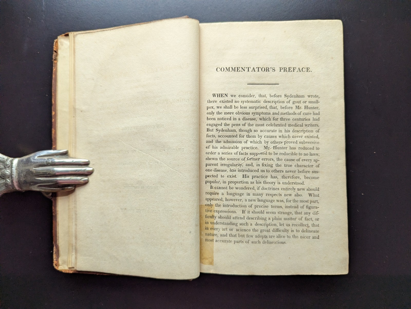 1818 Leather Treatise On Venereal Disease – John Hunter Syphilis Adams