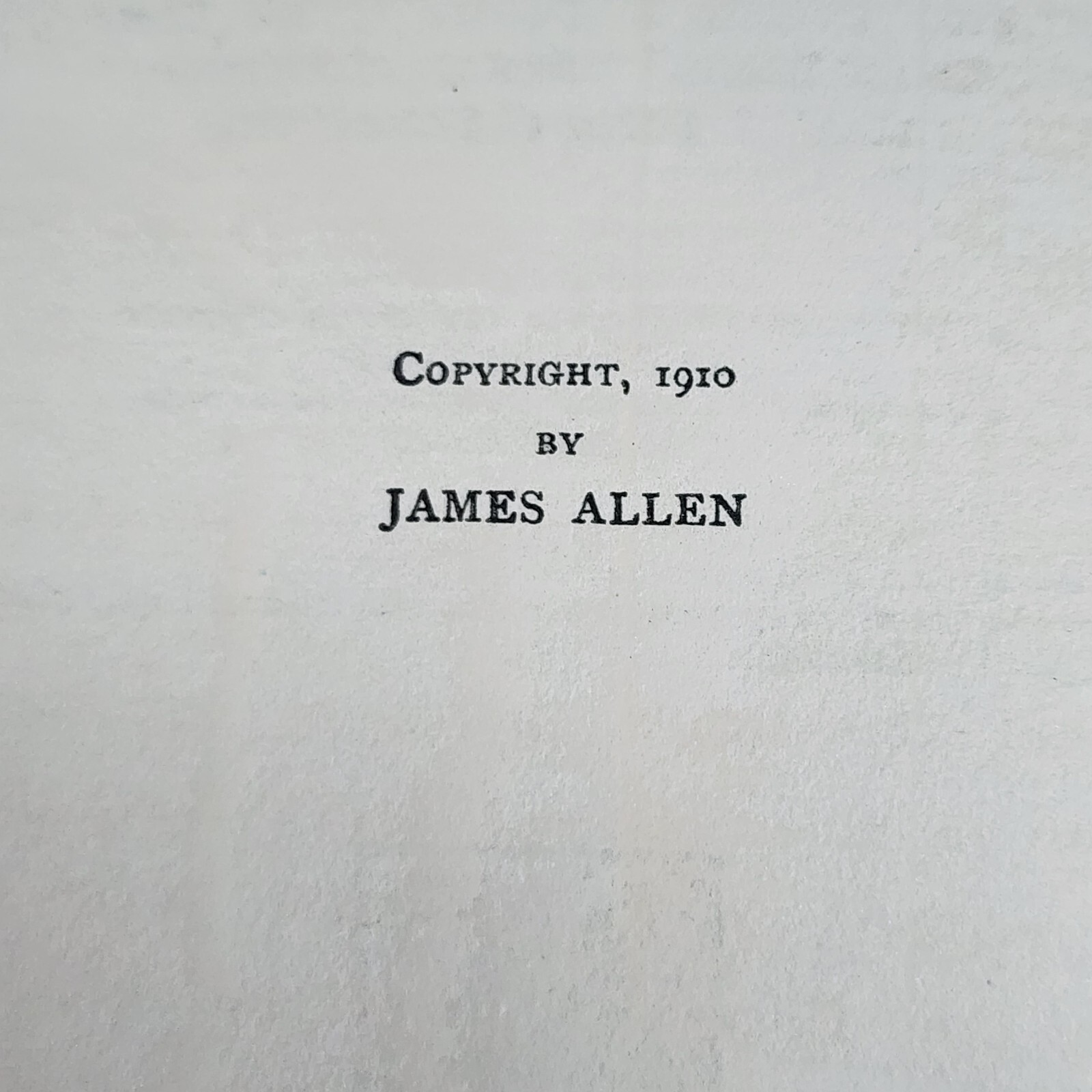 1910 – Above Life’s Turmoil by James Allen – Antique Hardcover Philosophy Book