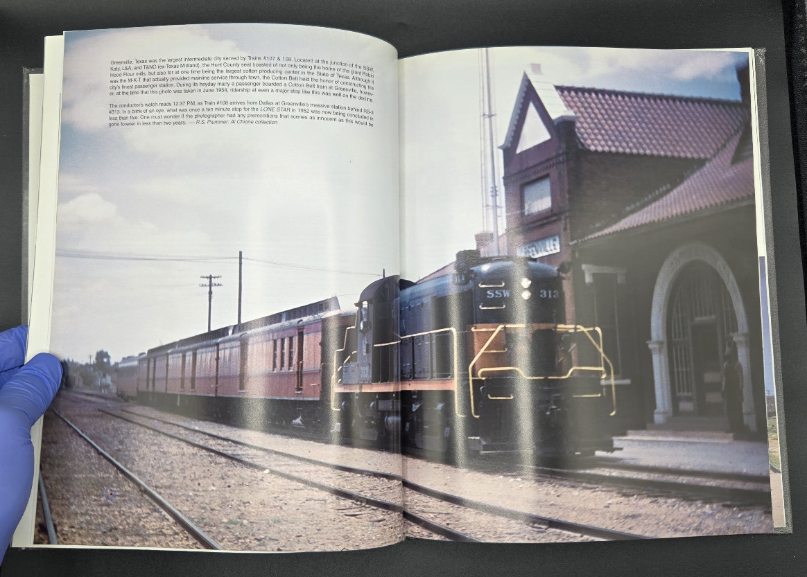 Cotton Belt Color Pictorial by Steve Allen Goen Hardcover 1999 Cotton Belt Route