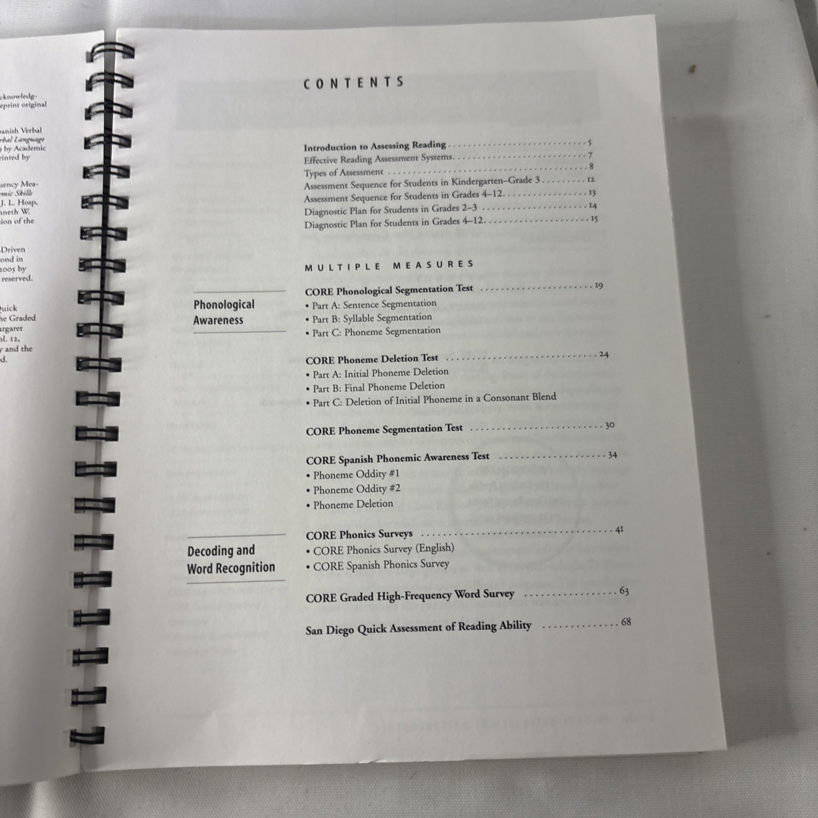 Assessing Reading Multiple Measures – Revised 2nd Edition