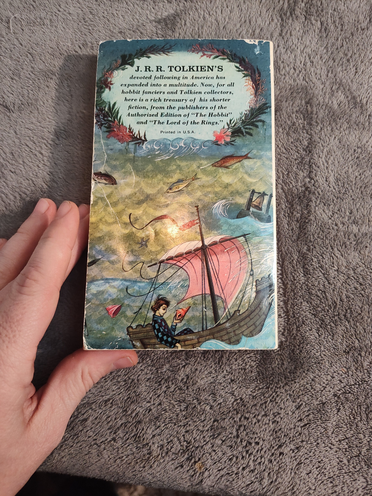The Tolkien Reader, J.R.R. Tolkien 1974 Vintage Ballantine SC, 1st Ed 22nd Print