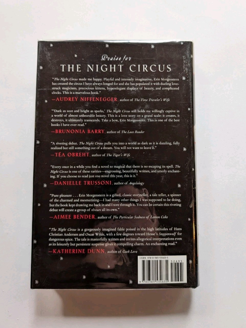 The Night Circus Erin Morgenstern 2011 True First Edition 1st Printing Hardcover