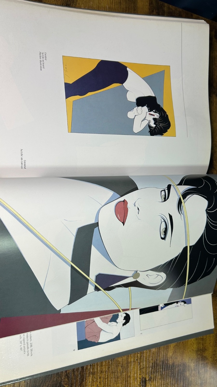 Nagel: The Art of Patrick Nagel 1980s Art Deco 1987 1st Paperback Edition