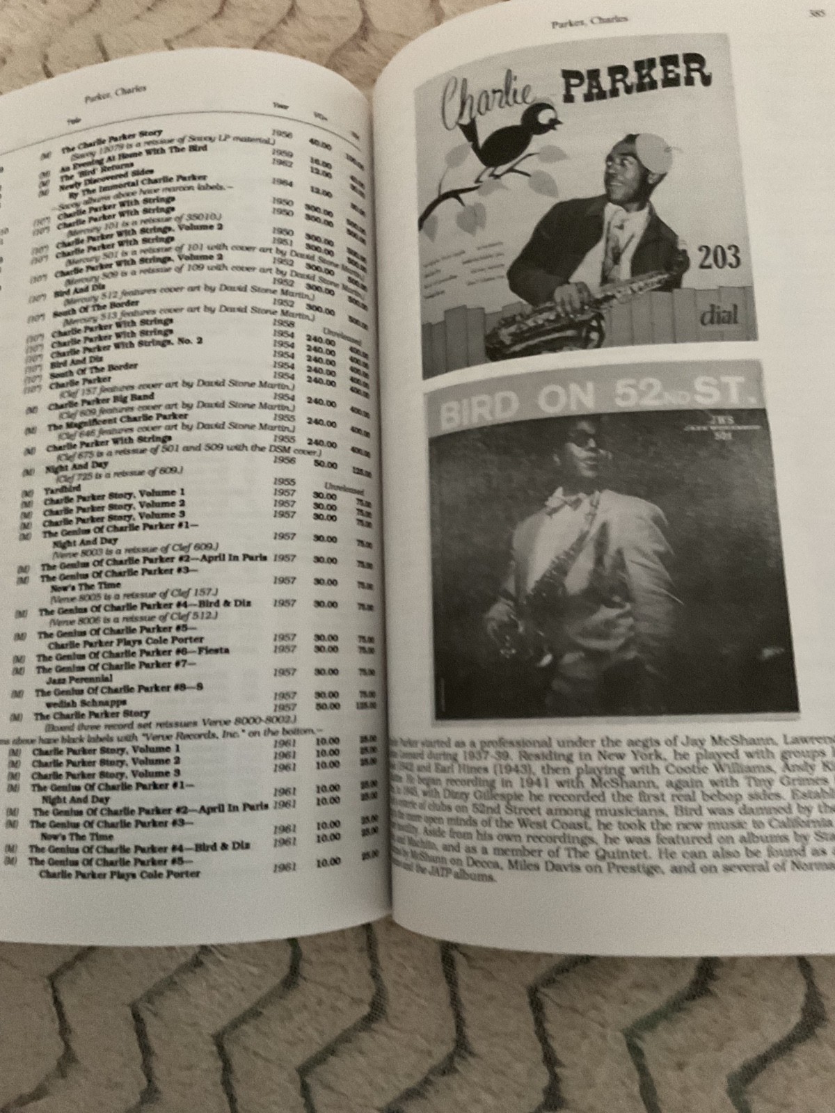 GOLDMINES PRICE GUIDE TO COLLECTIBLE JAZZ ALBUMS 1949-1969 592 pages.
